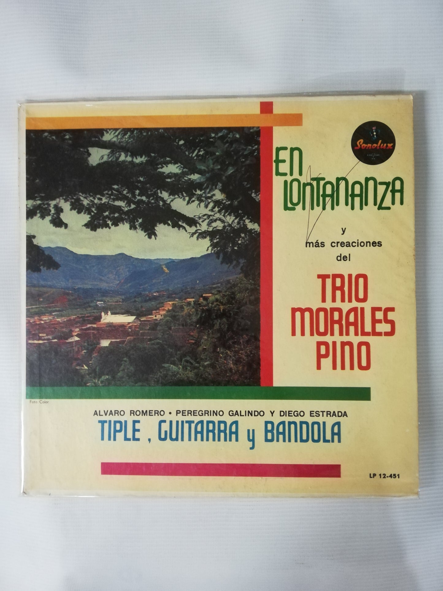 LP TRIO MORALES PINO - EN LONTANANZA Y MAS CREACIONES DEL TRIO MORALES PINO