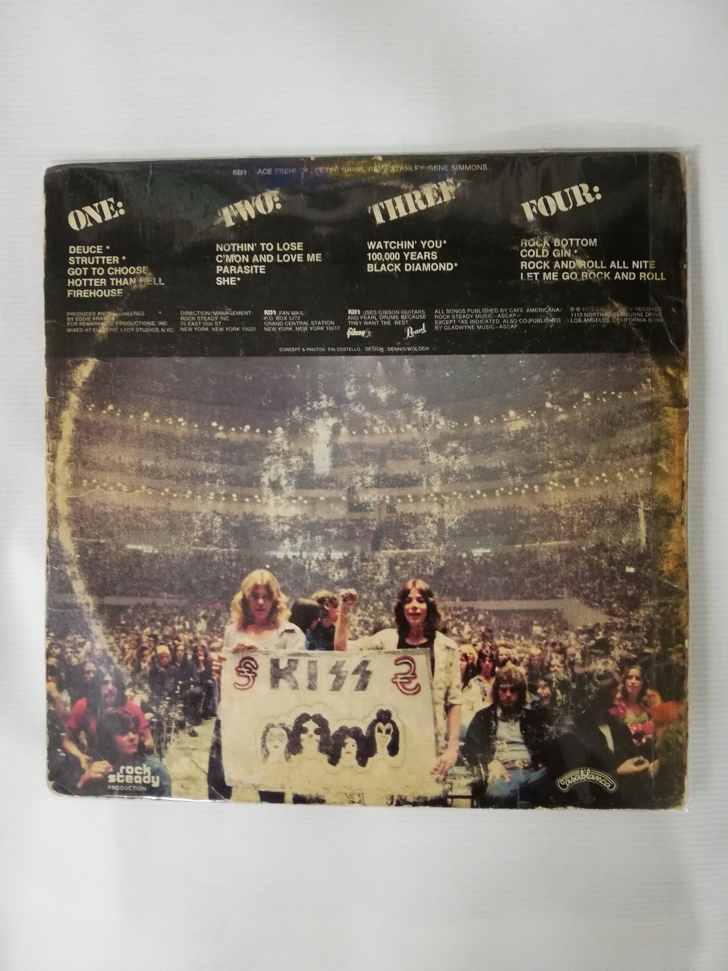 LP KISS - ALIVE! - VINYL X 2