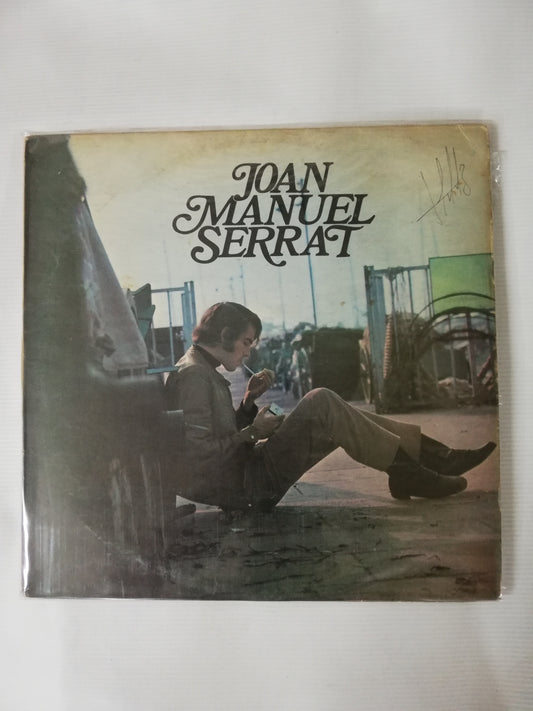 LP JOAN MANUEL SERRAT - DEDICADO AL POETA ANTONIO MACHADO