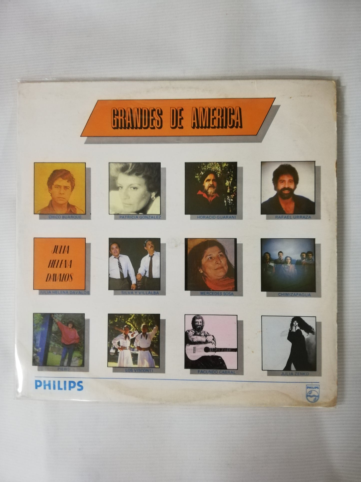 LP GRANDES DE AMÉRICA - VARIOS INTÉRPRETES