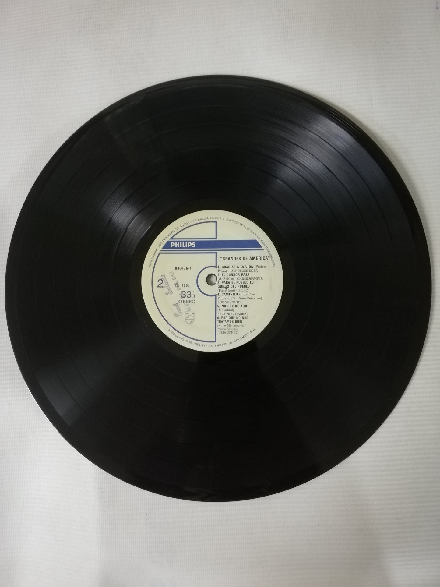 LP GRANDES DE AMÉRICA - VARIOS INTÉRPRETES