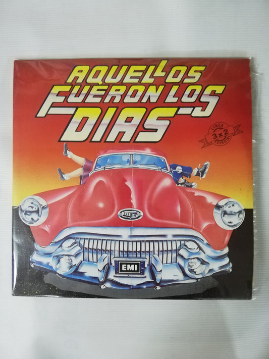 LP AQUELLOS FUERON DIAS - VARIOS INTÉRPRETES - VINYL X 3