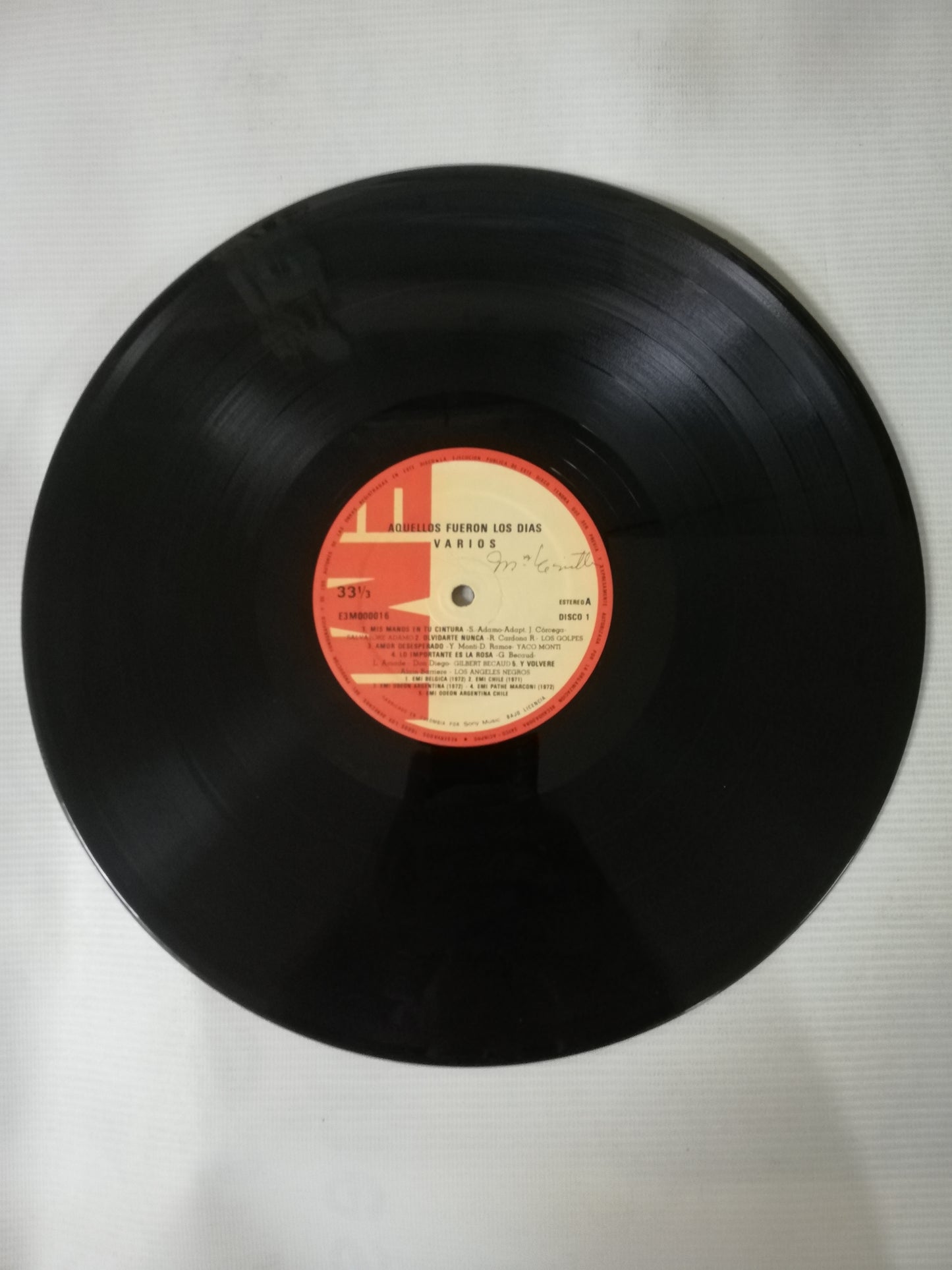 LP AQUELLOS FUERON DIAS - VARIOS INTÉRPRETES - VINYL X 3