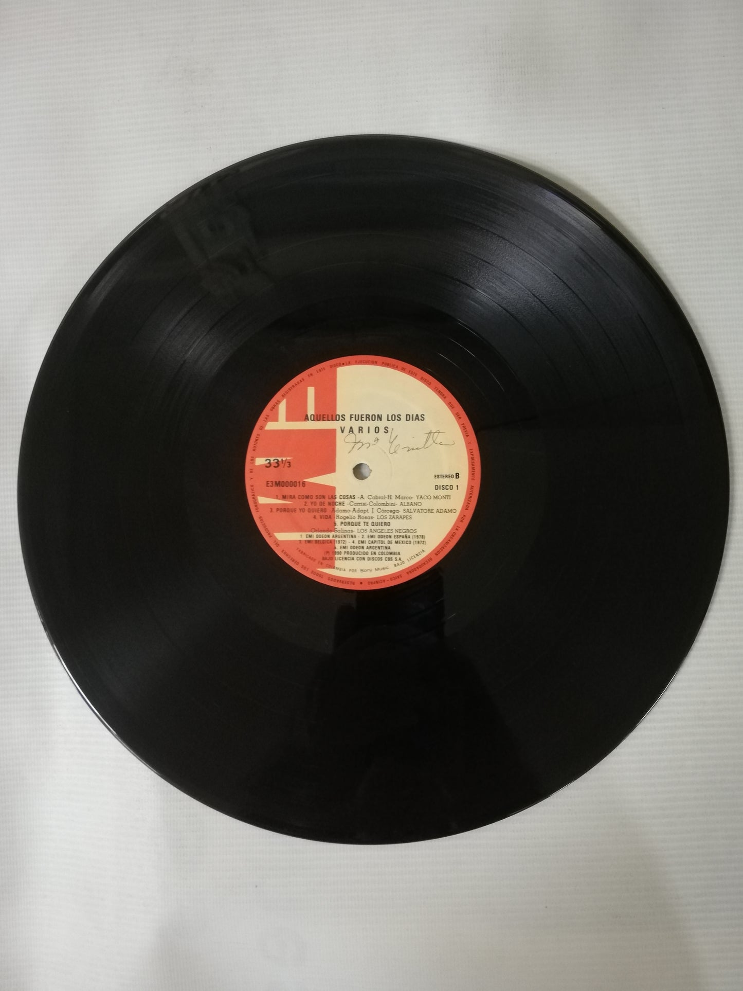 LP AQUELLOS FUERON DIAS - VARIOS INTÉRPRETES - VINYL X 3