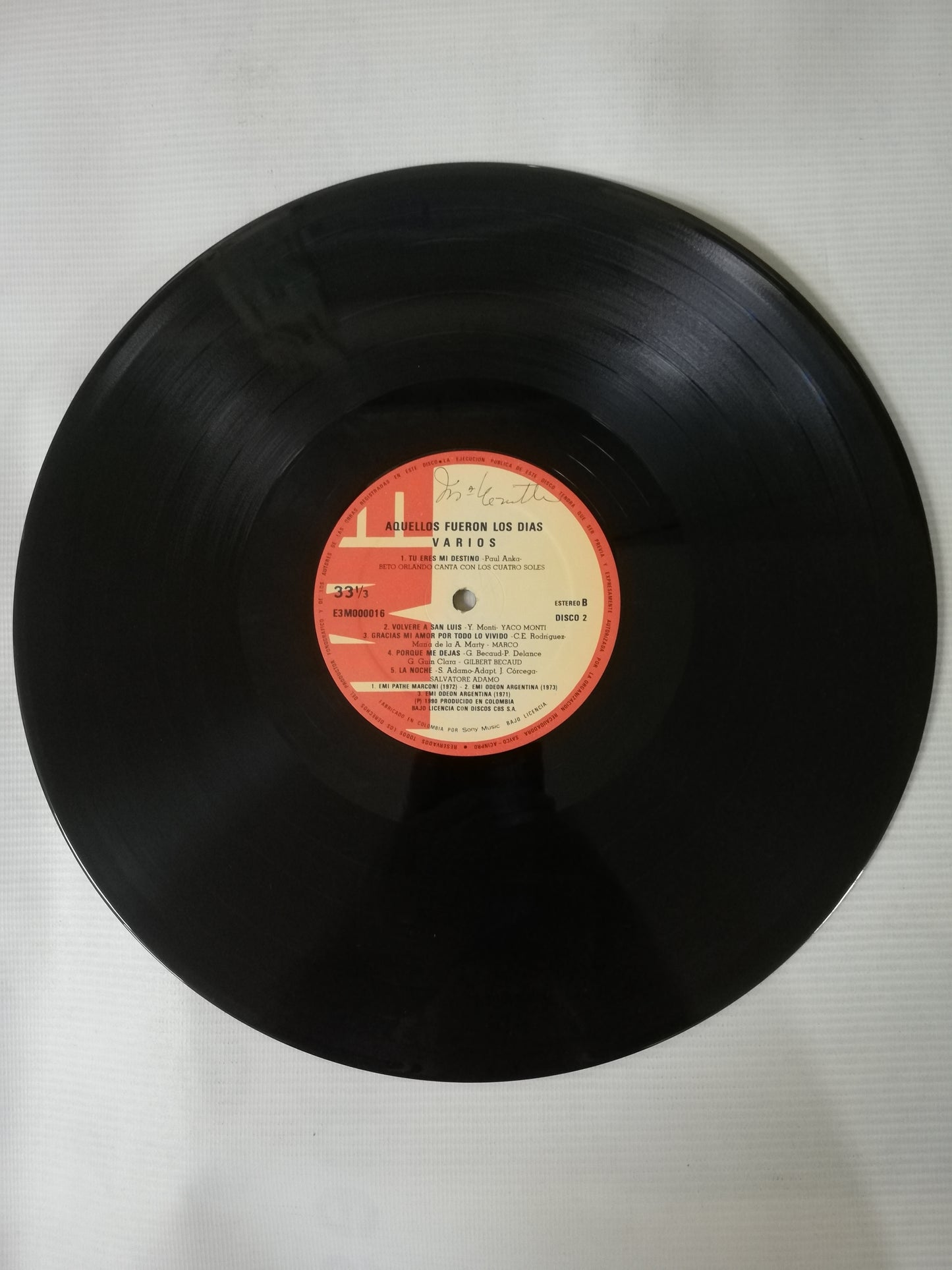 LP AQUELLOS FUERON DIAS - VARIOS INTÉRPRETES - VINYL X 3