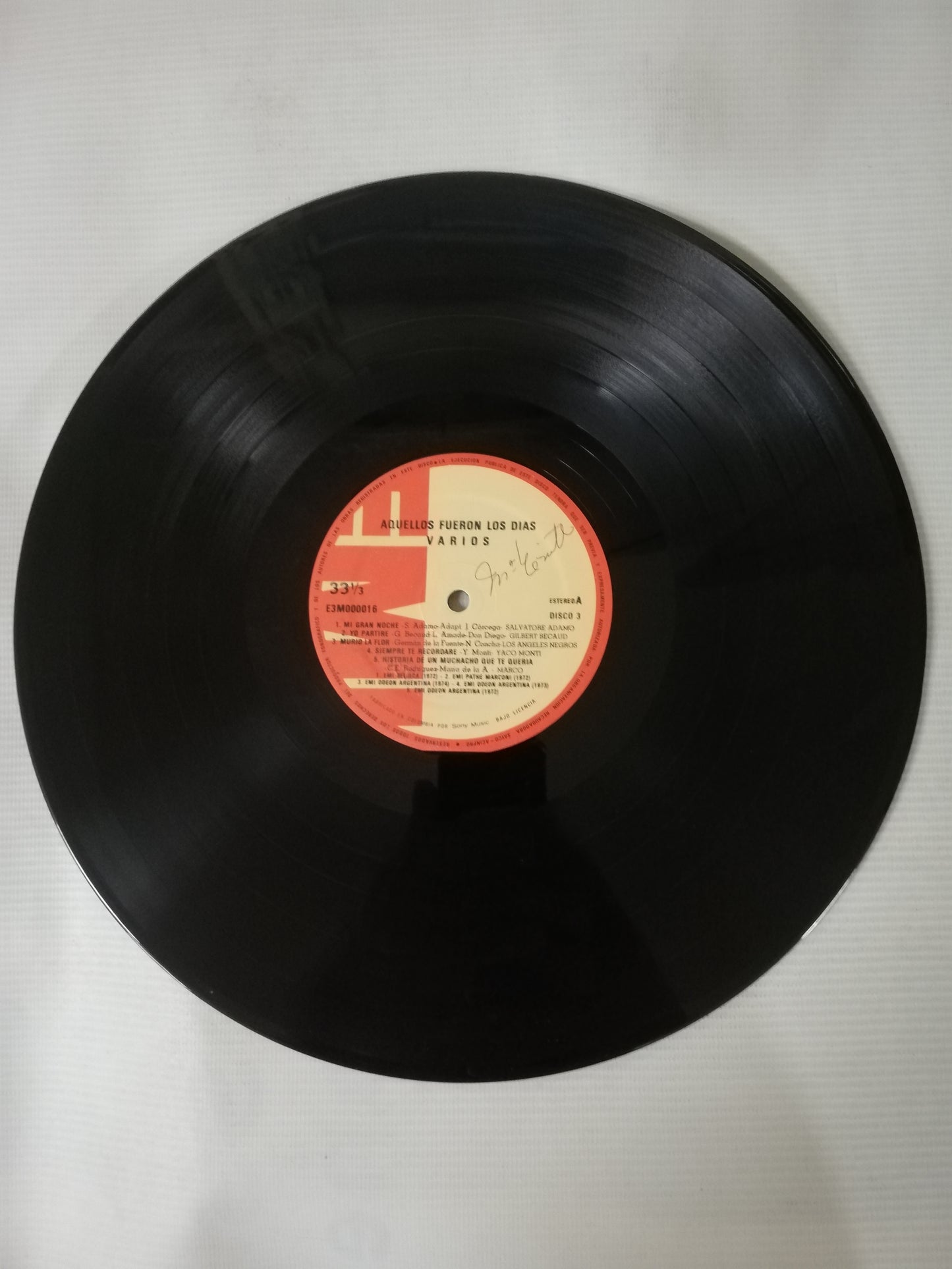 LP AQUELLOS FUERON DIAS - VARIOS INTÉRPRETES - VINYL X 3