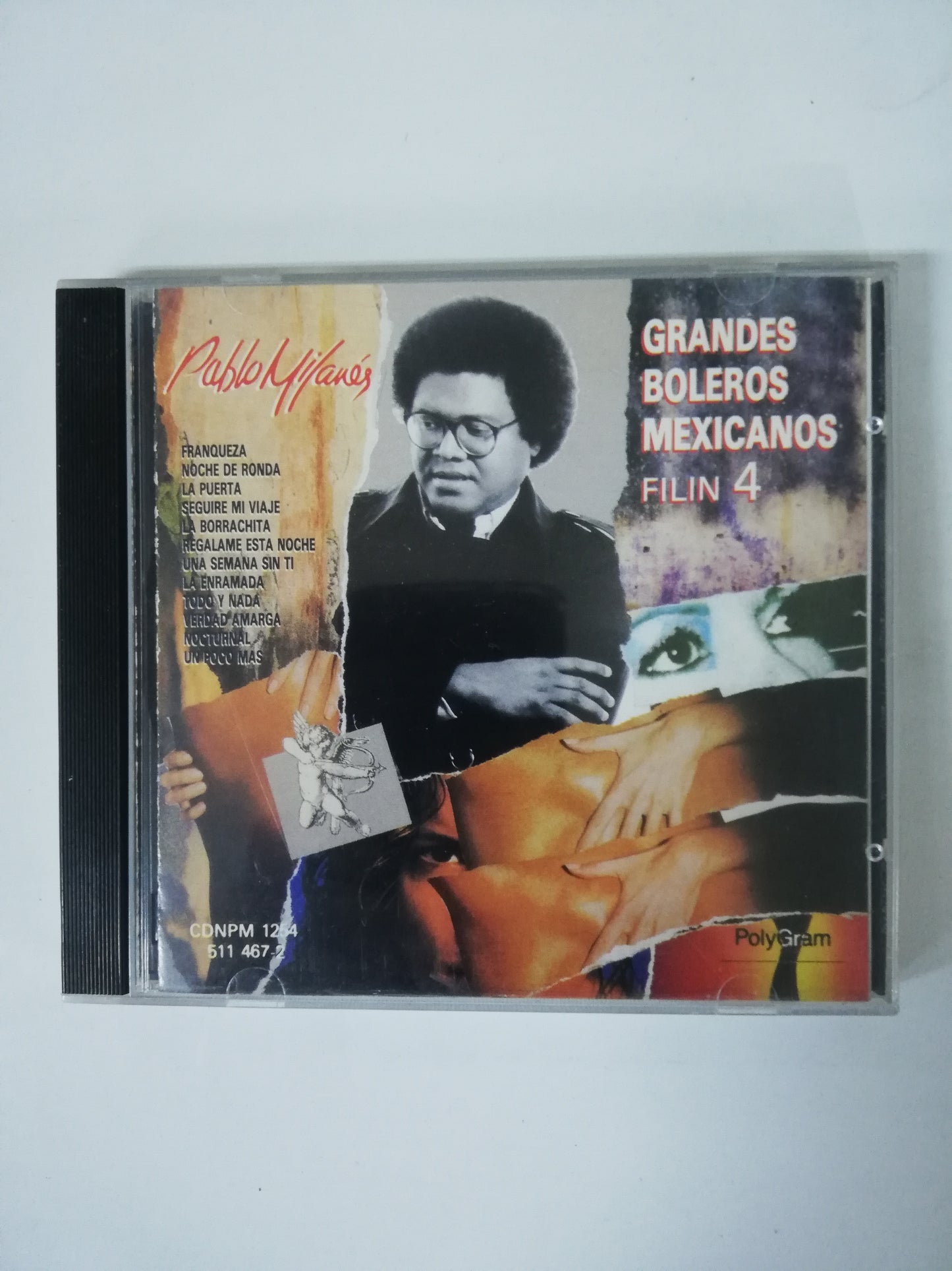 CD PABLO MILANES - GRANDES BOLEROS MEXICANOS FILIN 4