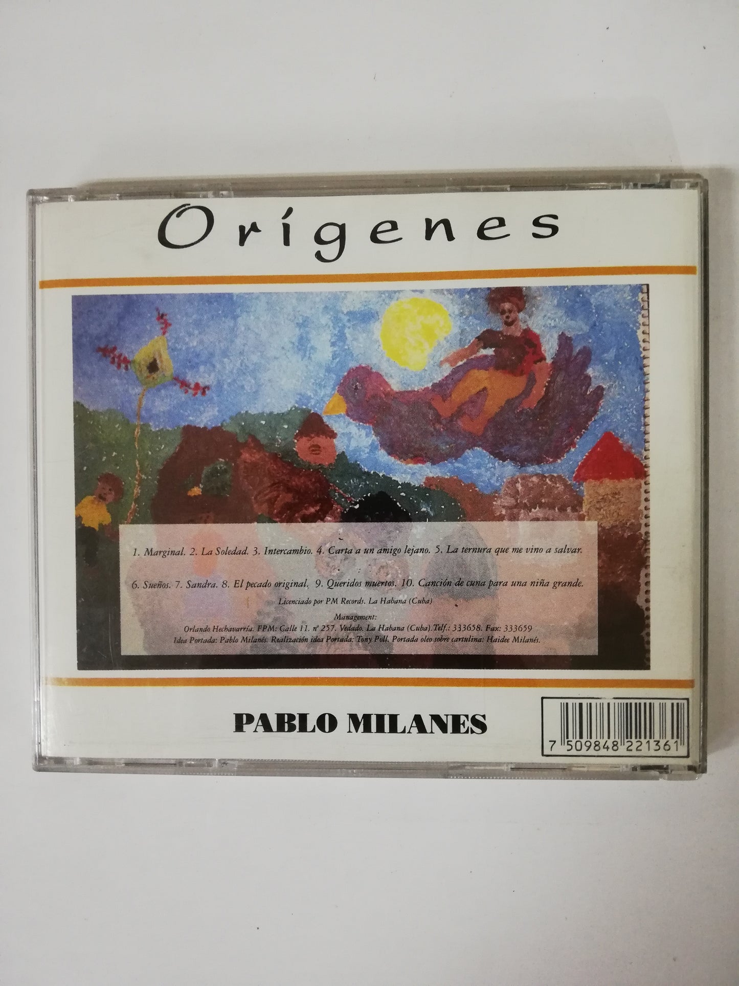 CD PABLO MILANES - ORÍGENES