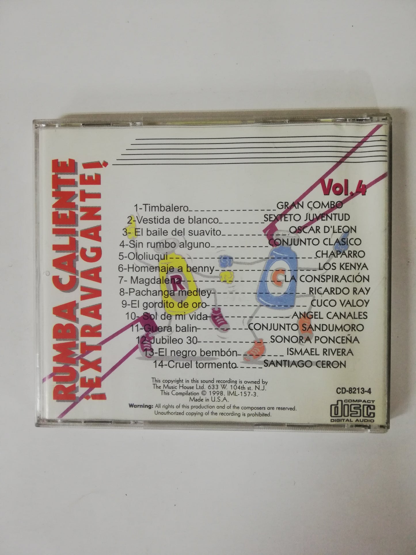 CD RUMBA CALIENTE EXTRAVAGANTE! - RUMBA CALIENTE EXTRAVAGANTE! VOL. 4