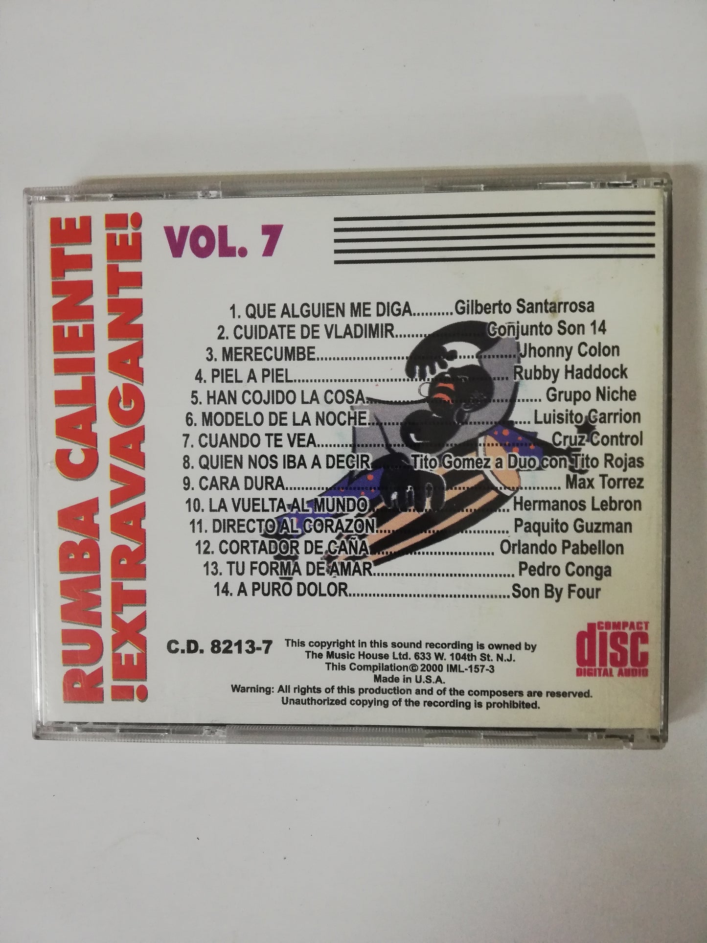 CD RUMBA CALIENTE EXTRAVAGANTE! - RUMBA CALIENTE EXTRAVAGANTE! VOL. 7