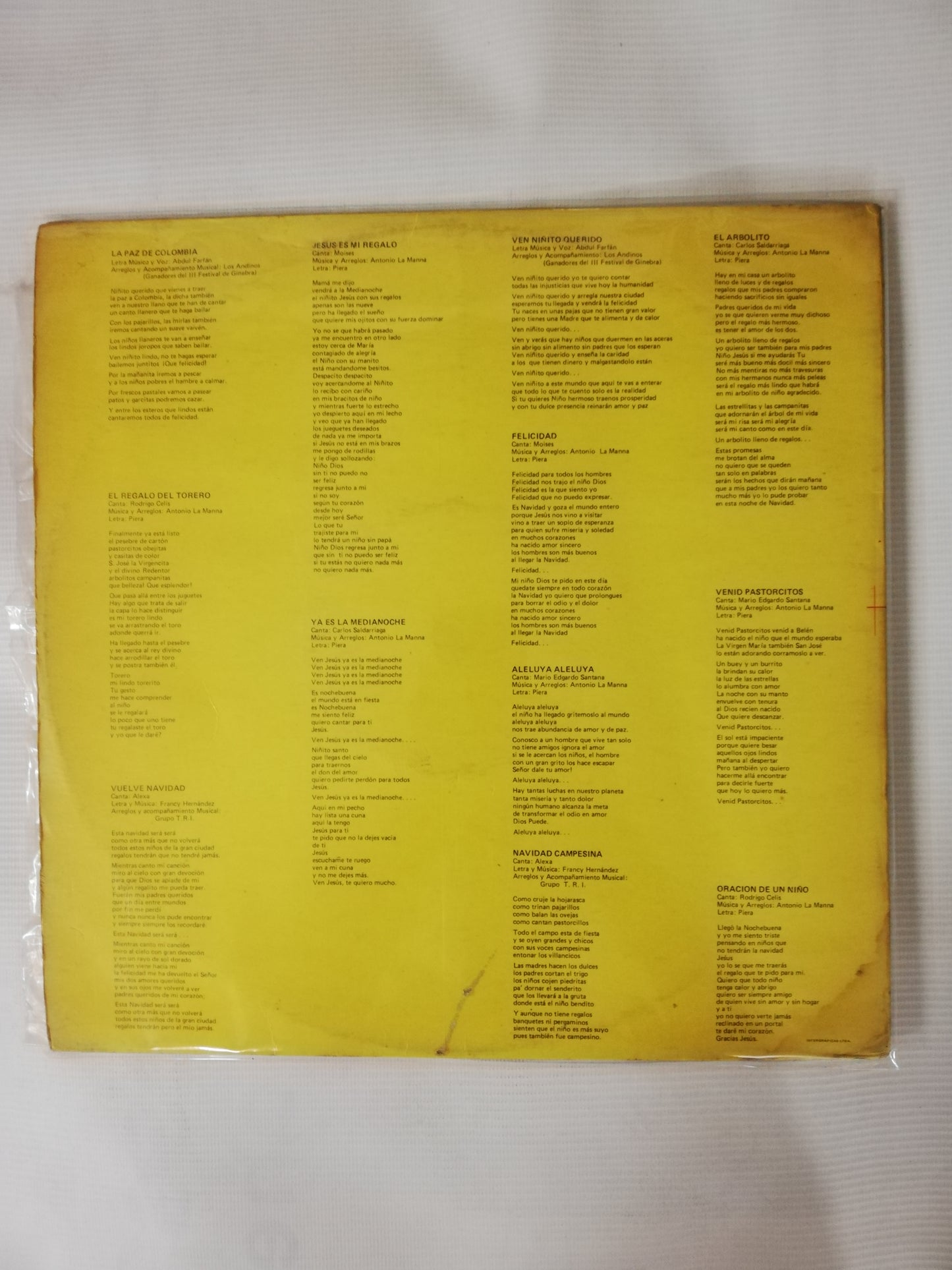 LP LUCES DE NAVIDAD - VILLANCICOS