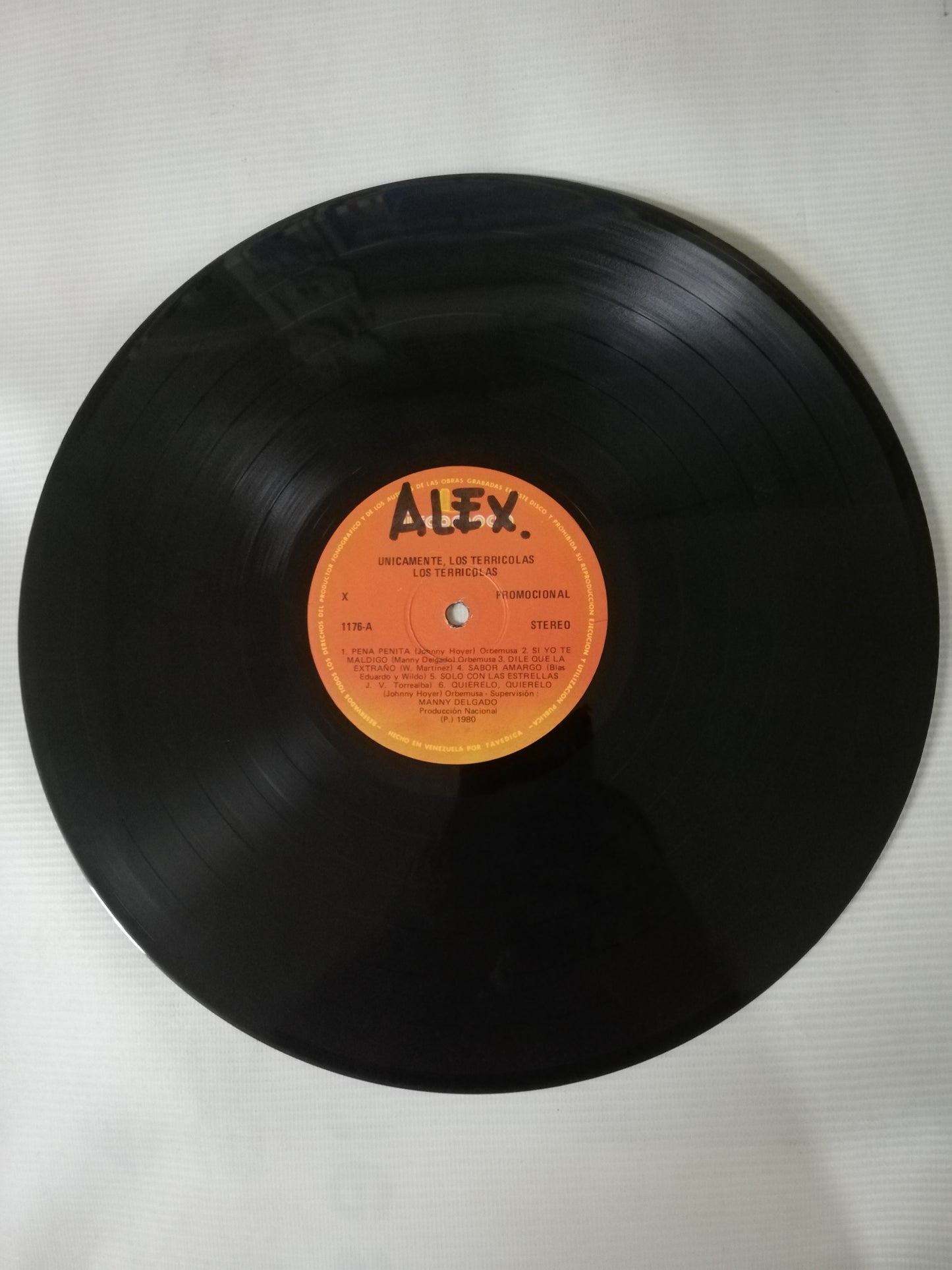 LP LOS TERRICOLAS - UNICAMENTE...LOS TERRICOLAS DESDE VENEZUELA PARA TODO EL MUNDO