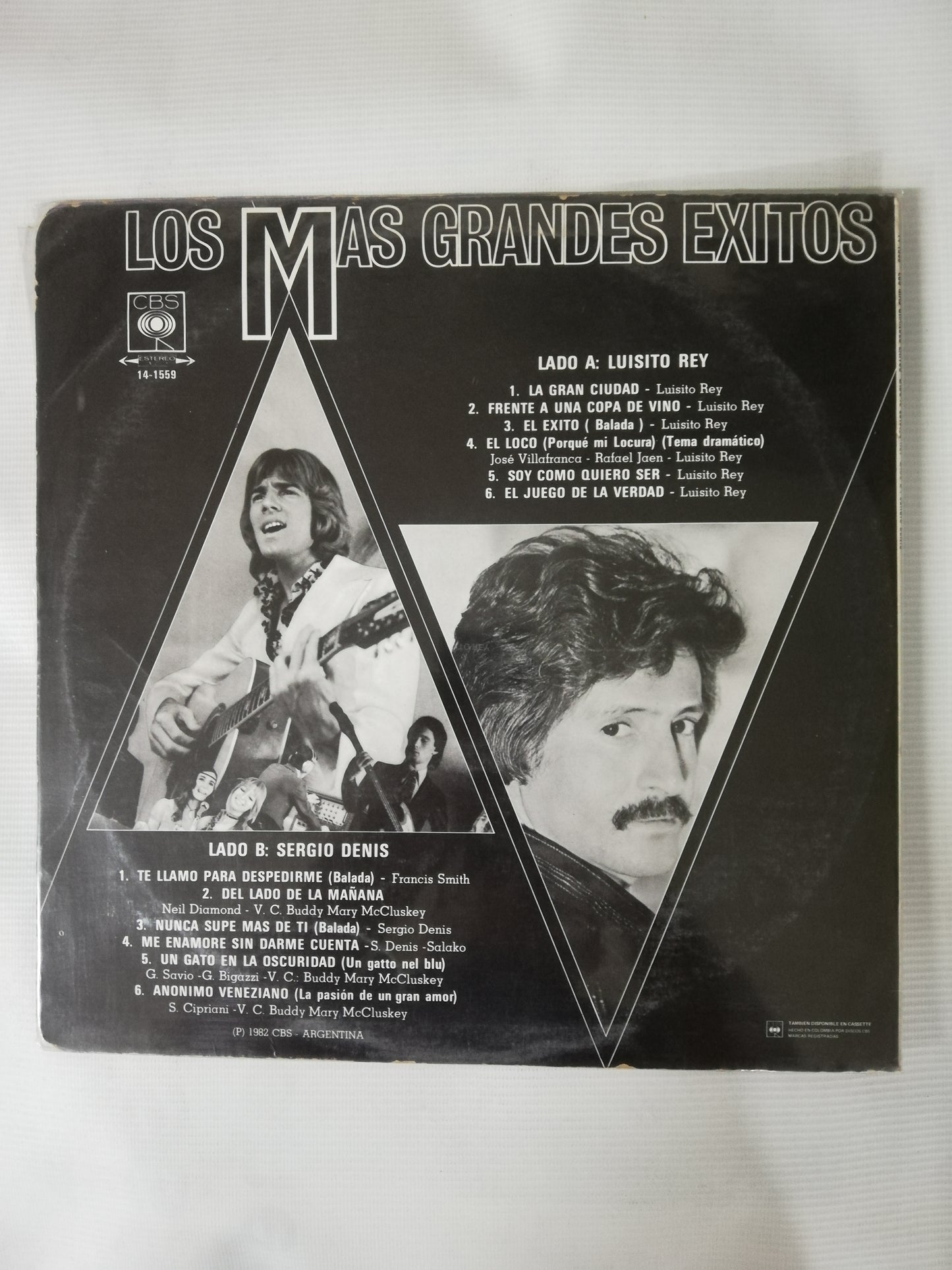 LP LUISITO REY / SERGIO DENIS - LOS MAS GRANDES EXITOS