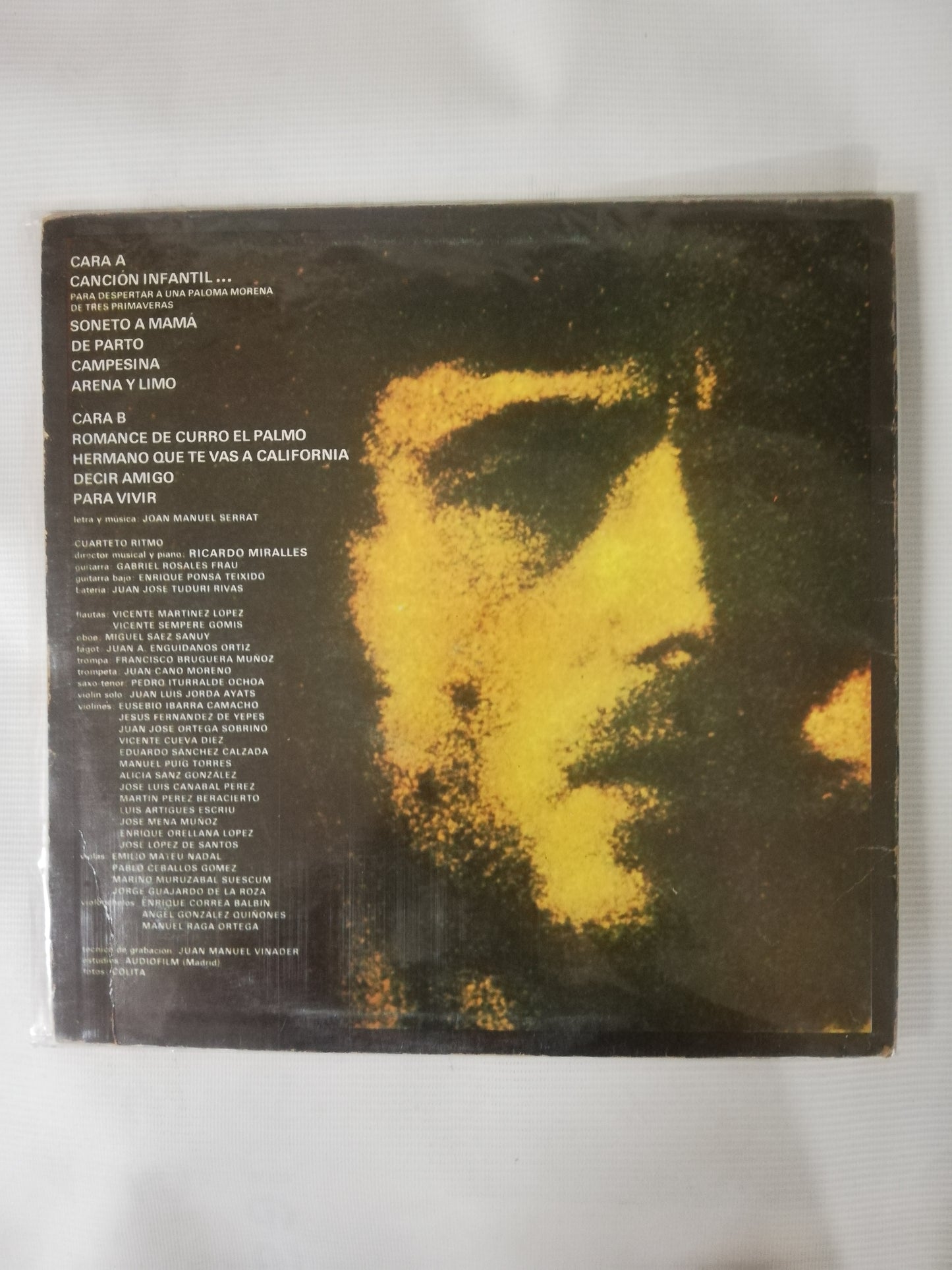 LP JOAN MANUEL SERRAT - DECIR AMIGO