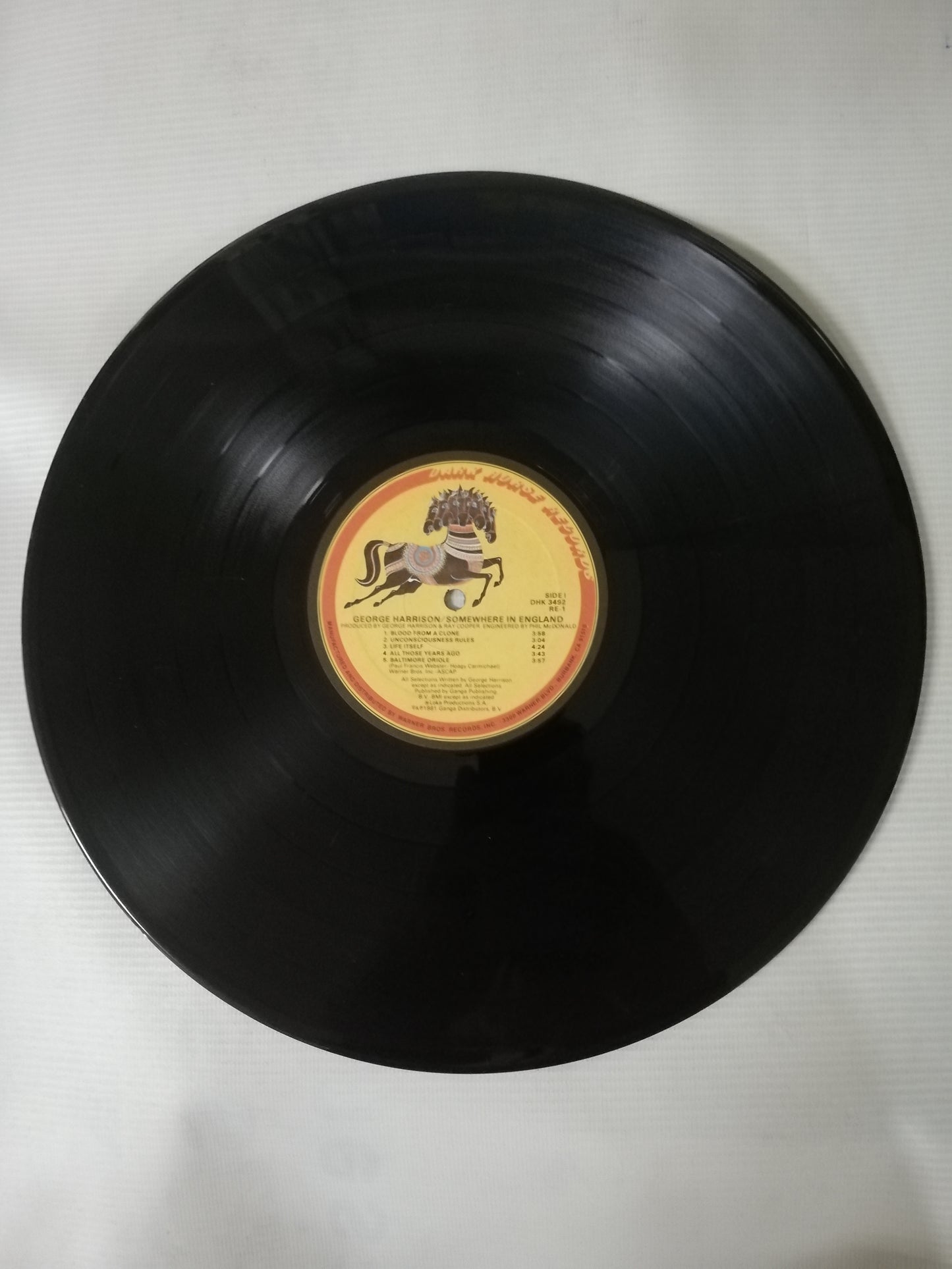 LP GEORGE HARRISON - SOMEWHERE IN ENGLAND