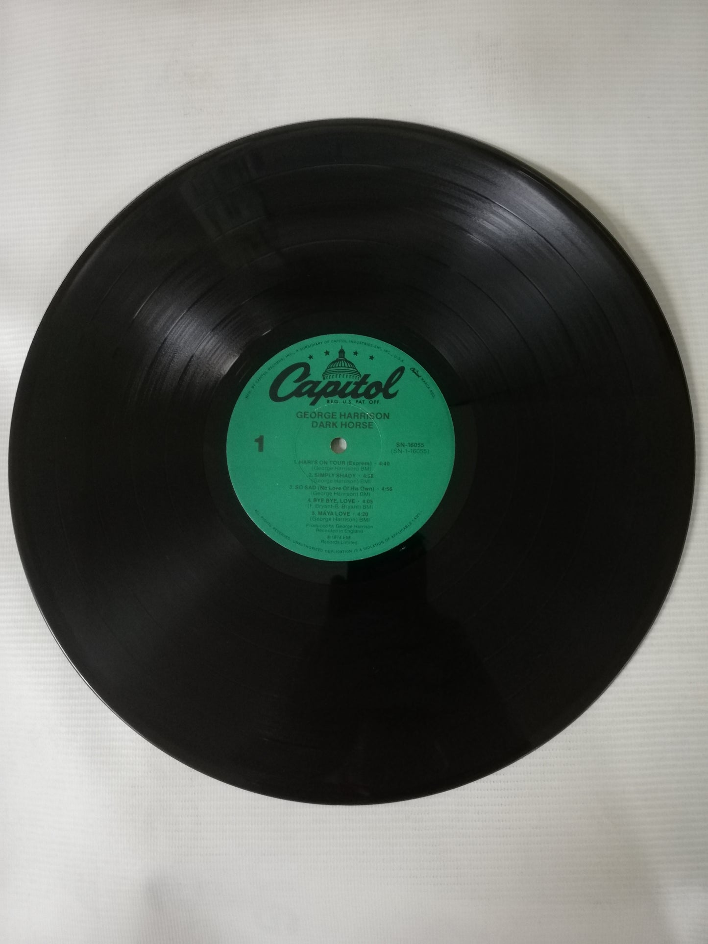 LP GEORGE HARRISON - DARK HORSE