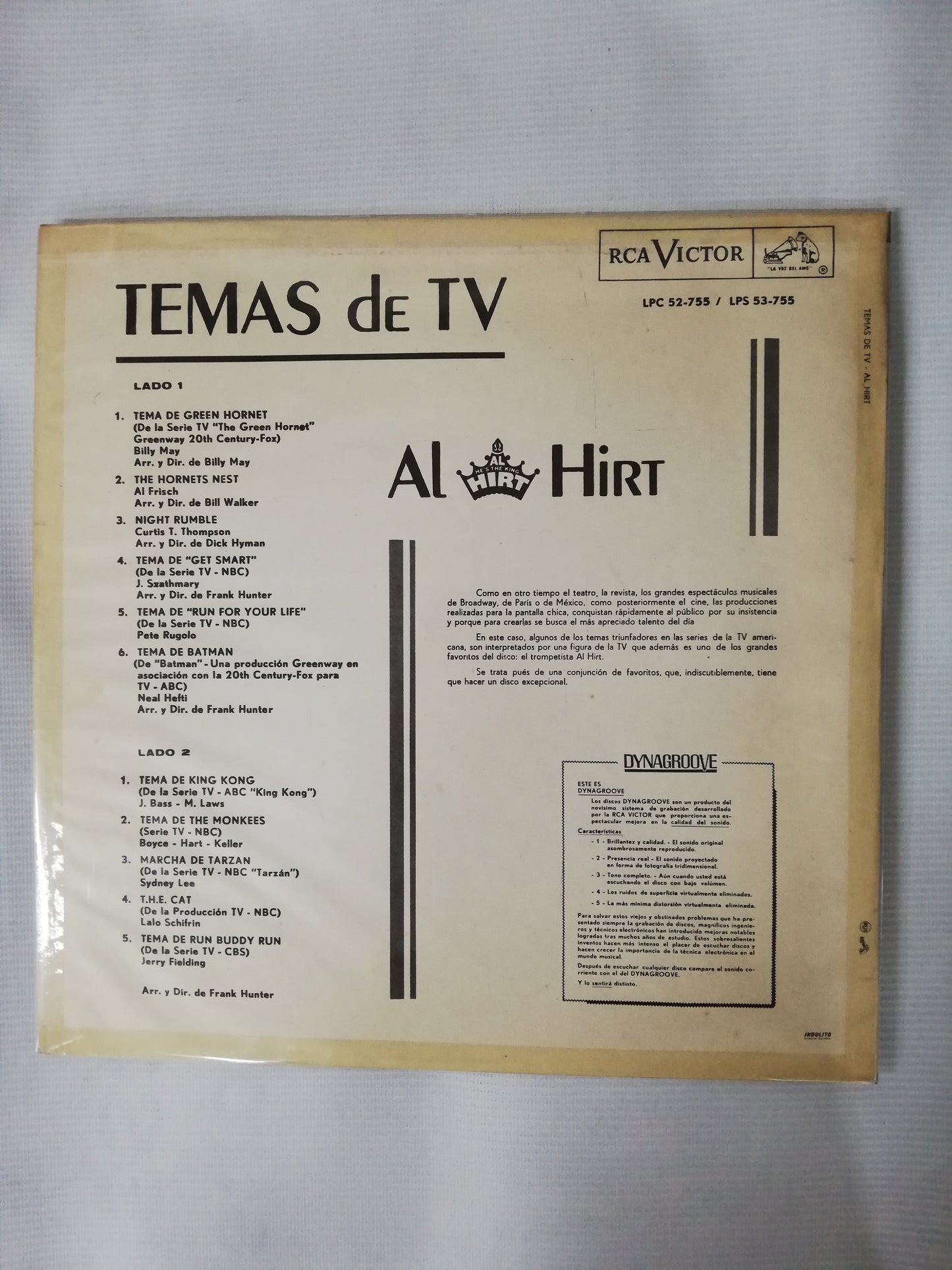 LP AL HIRT - THE HORN MEETS "THE HORNET"