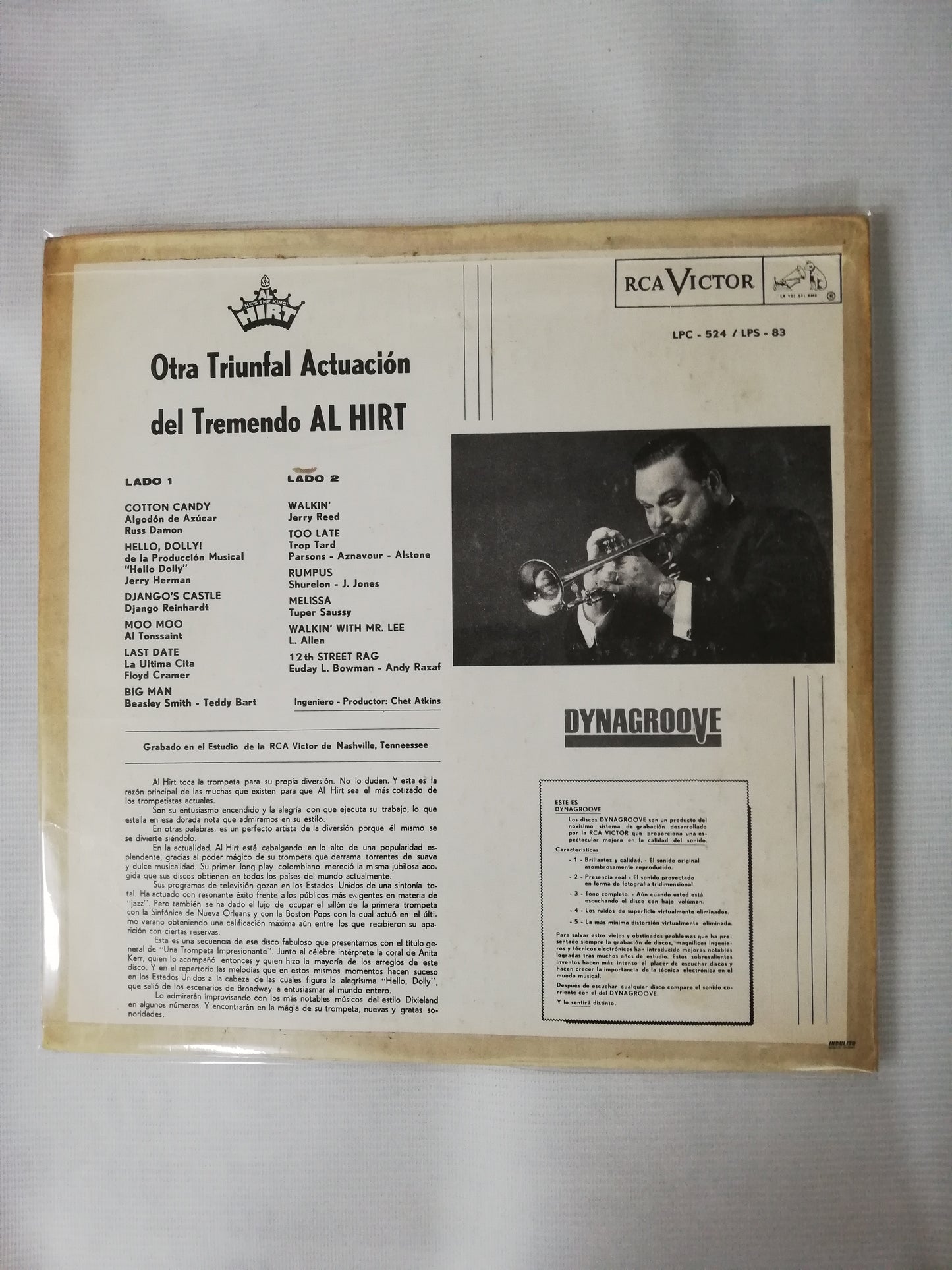 LP AL HIRT - COTTON CANDY