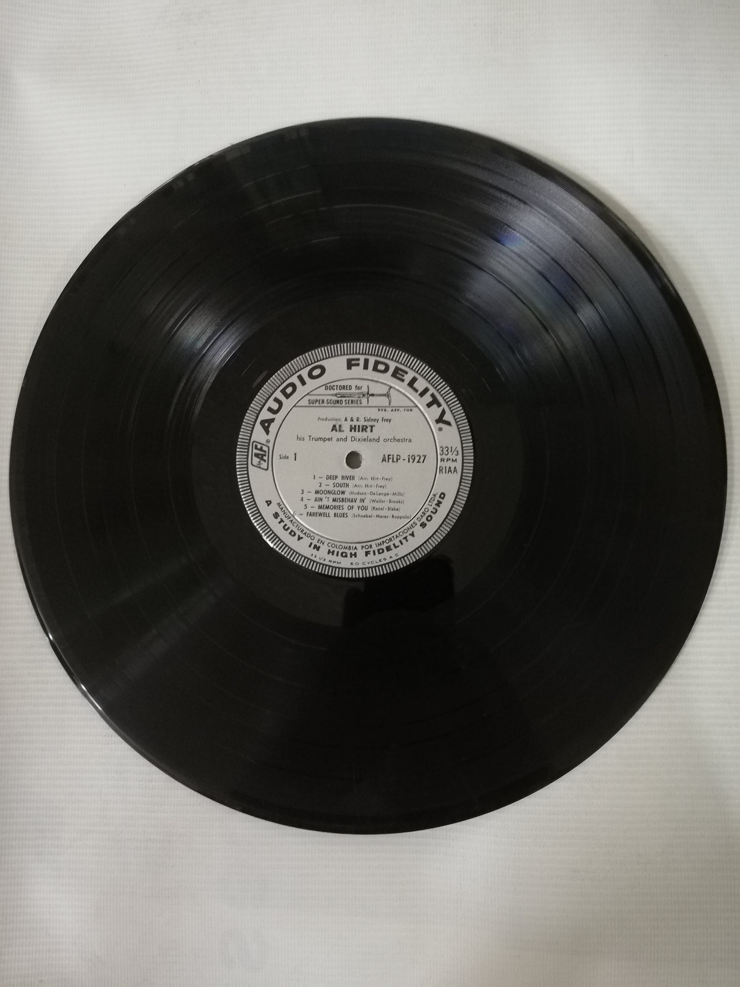 LP AL HIRT HIS TRUMPET AND DIXIELAND ORCHESTRA - SWINGIN´ DIXIE