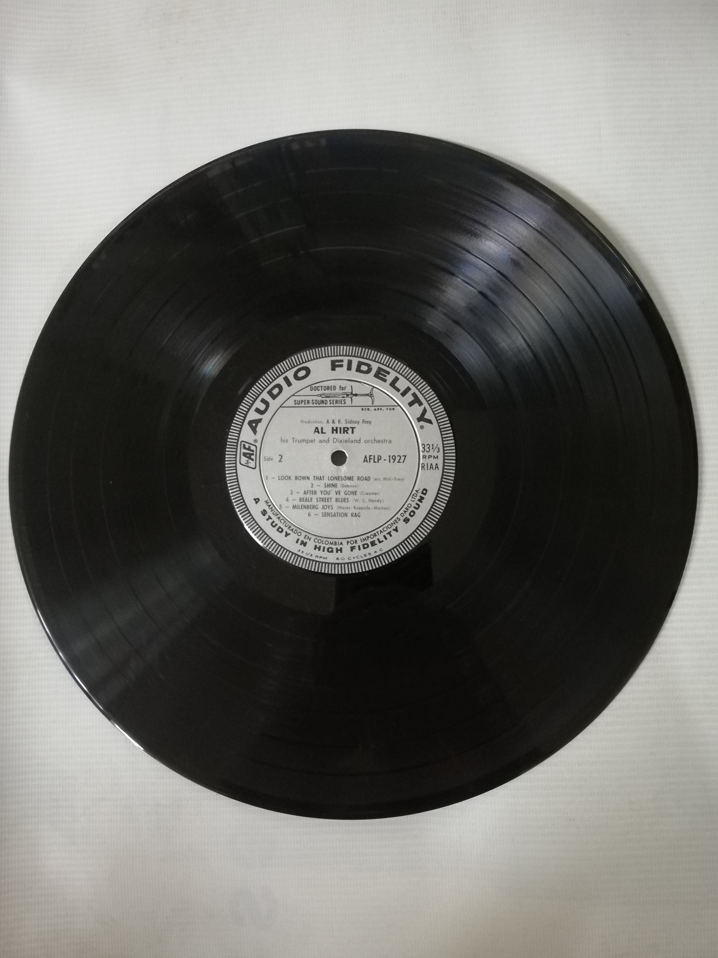 LP AL HIRT HIS TRUMPET AND DIXIELAND ORCHESTRA - SWINGIN´ DIXIE