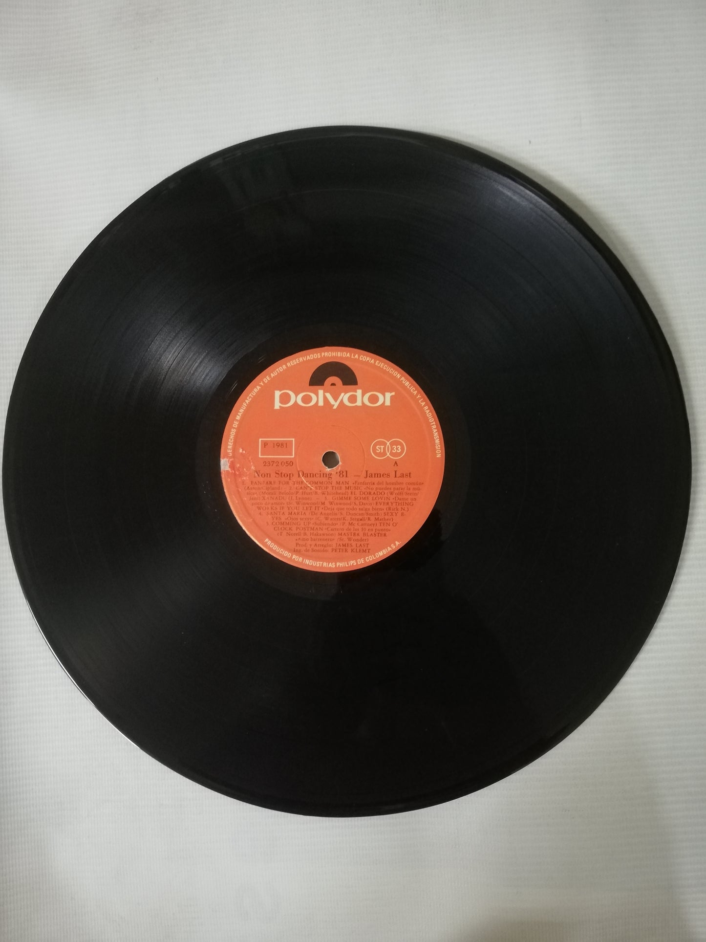 LP JAMES LAST - NON STOP DANCING 81