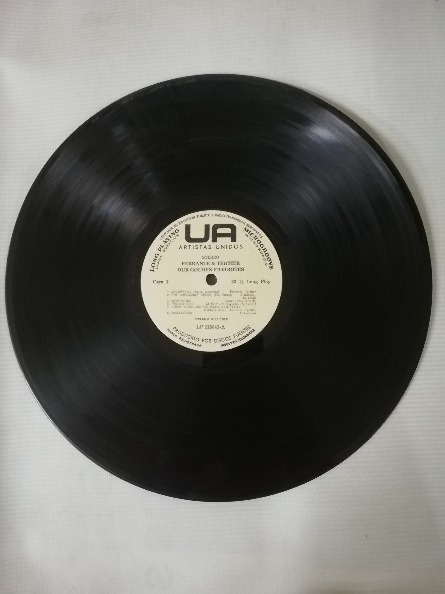 LP FERRANTE & TEICHER - OUR GOLDEN FAVORITES