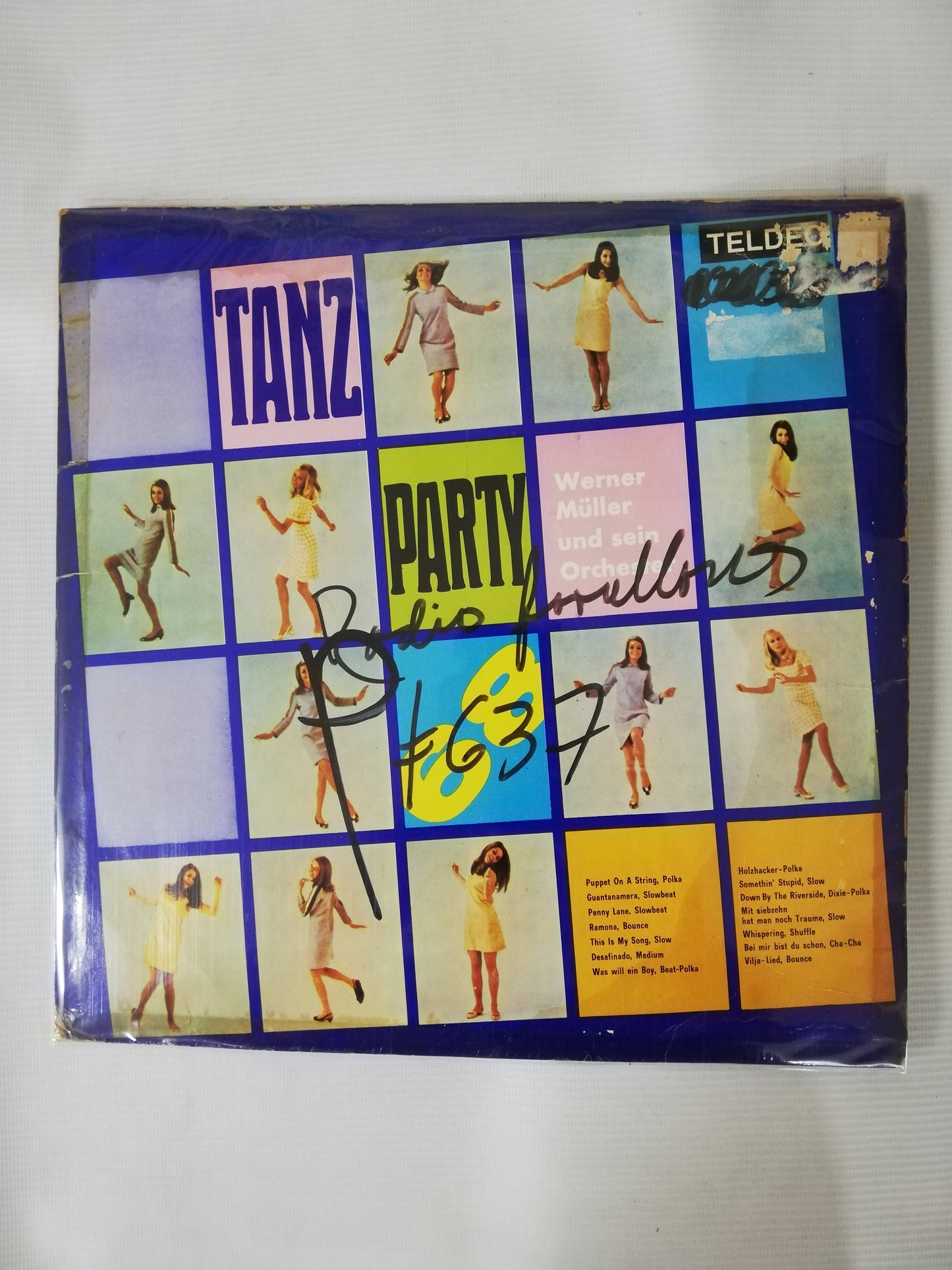 LP WERNER MÜLLER UND SEIN ORCHESTER - TANZPARTY 68