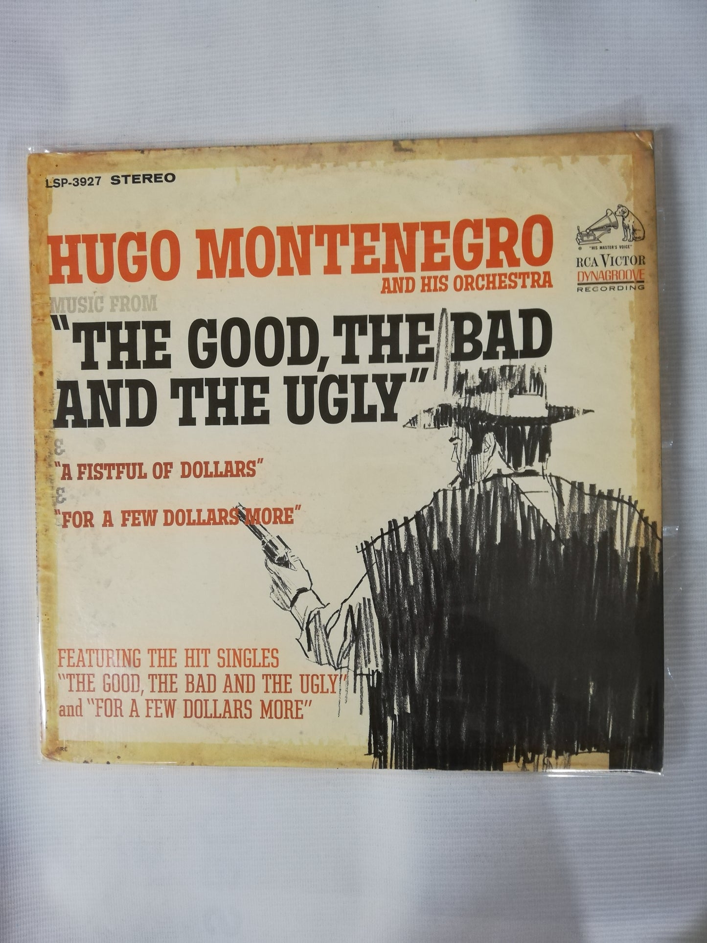 LP HUGO MONTENEGRO AND HIS ORCHESTRA - MUSIC FROM THE GOOD, THE BAD AND THE UGLY