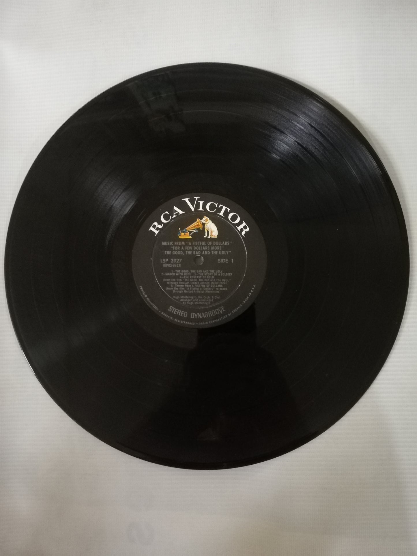 LP HUGO MONTENEGRO AND HIS ORCHESTRA - MUSIC FROM THE GOOD, THE BAD AND THE UGLY