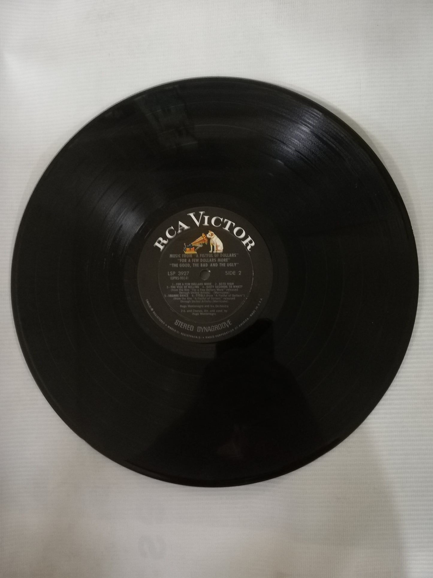 LP HUGO MONTENEGRO AND HIS ORCHESTRA - MUSIC FROM THE GOOD, THE BAD AND THE UGLY