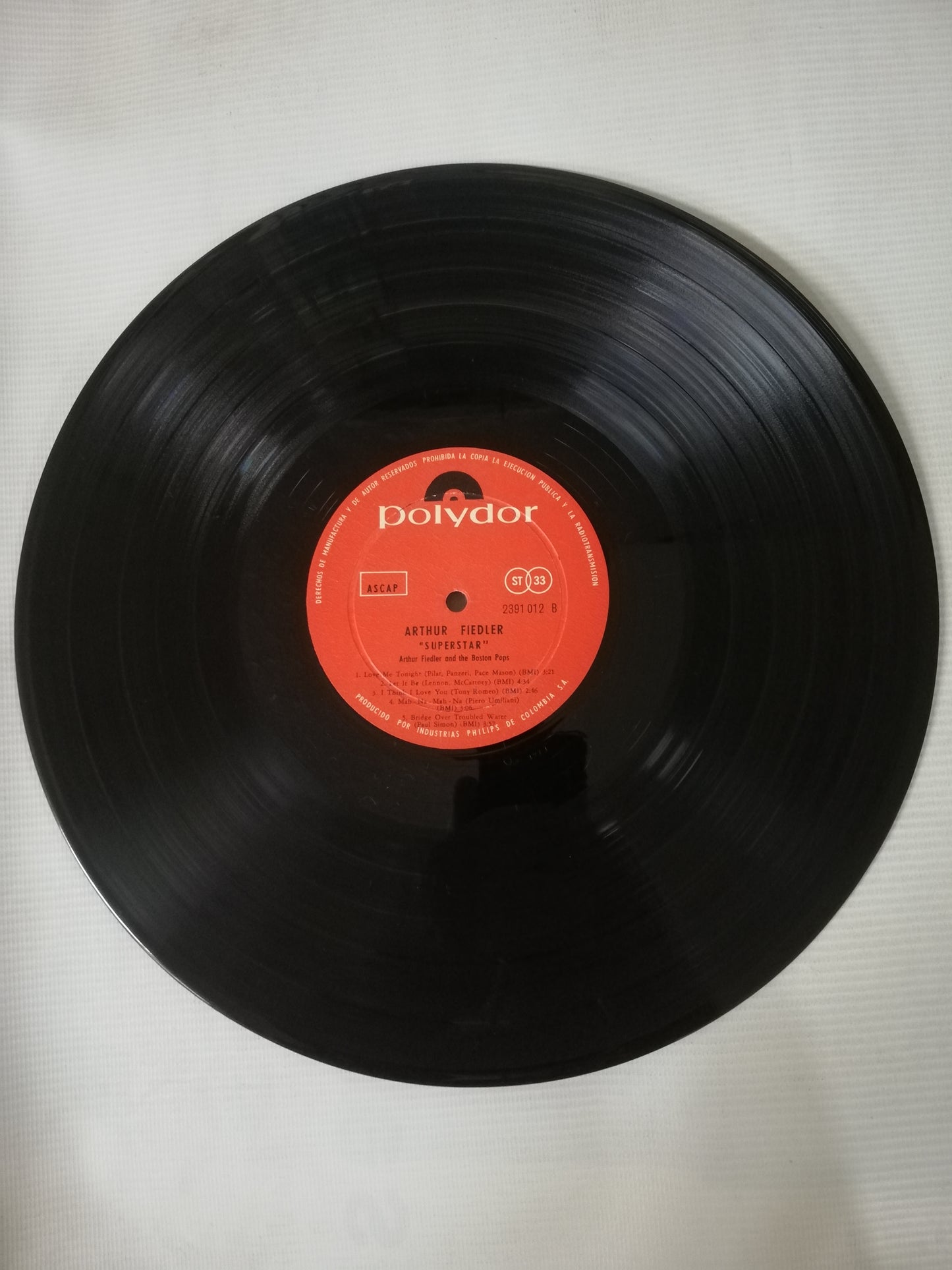 LP ARTHUR FIEDLER AND THE BOSTON POPS - ARTHUR FIEDLER "SUPERSTAR"