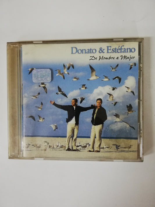 CD DONATO Y ESTEFANO - DE HOMBRE A MUJER