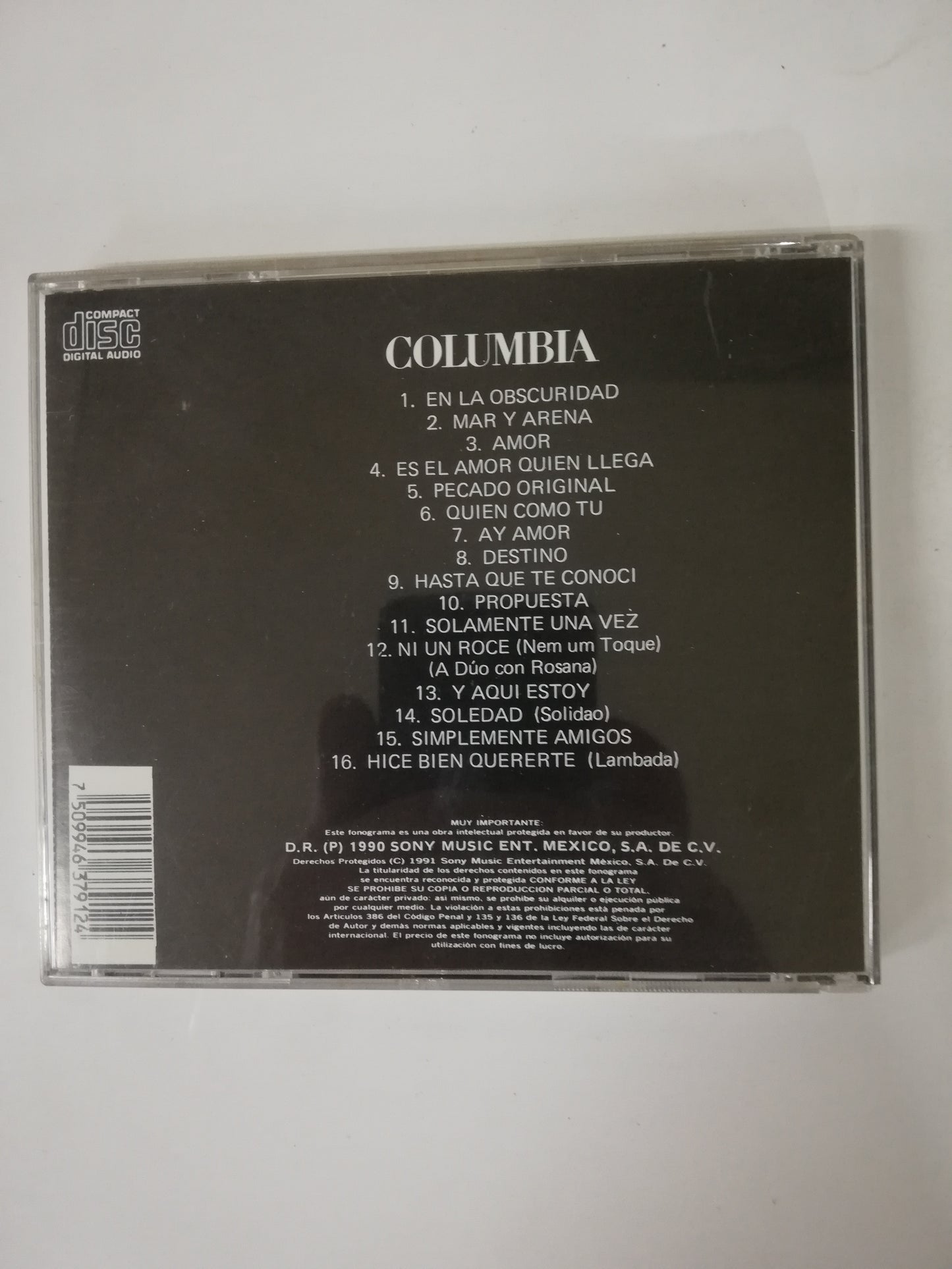 CD ANA GABRIEL - EN VIVO