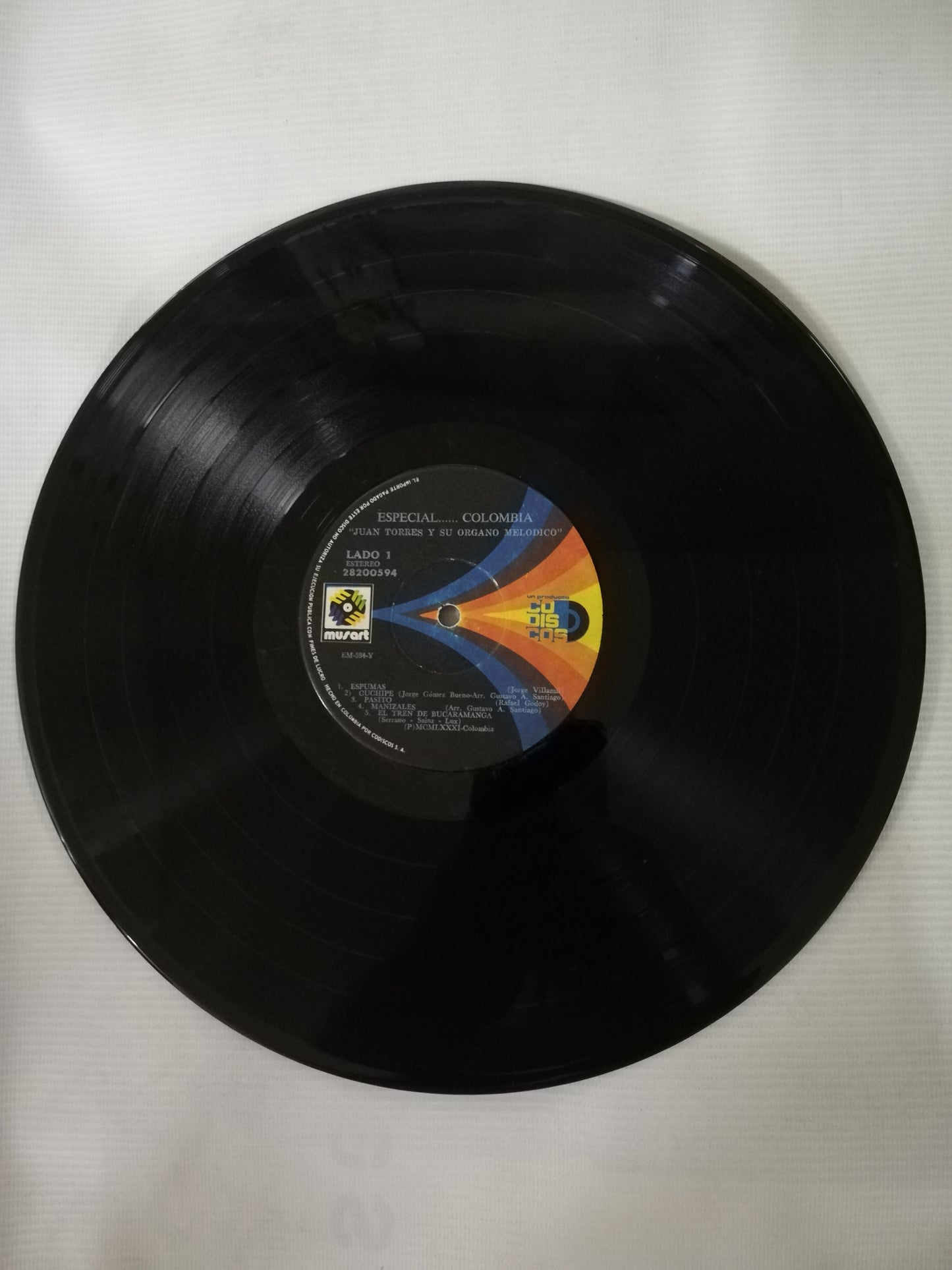 LP JUAN TORRES Y SU ORGANO MELÓDICO - ESPECIAL...COLOMBIA