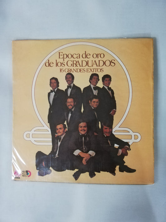 LP LOS GRADUADOS - EPOCA DE ORO - 16 GRANDES EXITOS