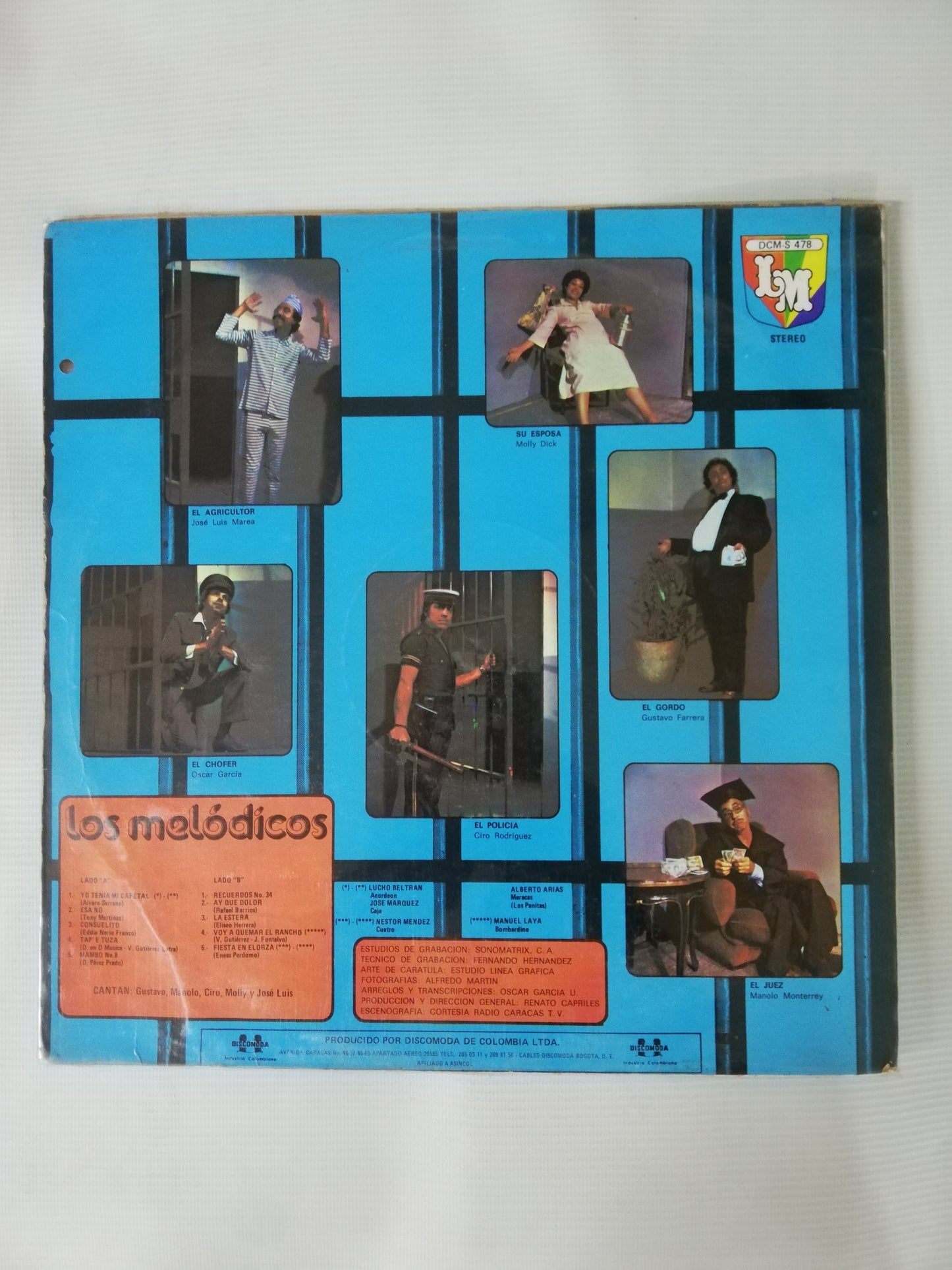 LP LOS MELÓDICOS - YO TENIA MI CAFETAL