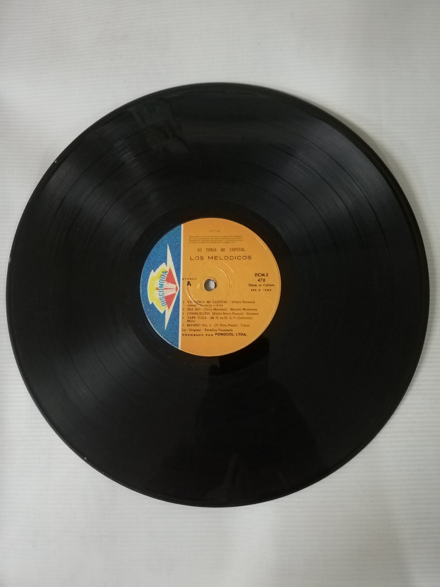 LP LOS MELÓDICOS - YO TENIA MI CAFETAL