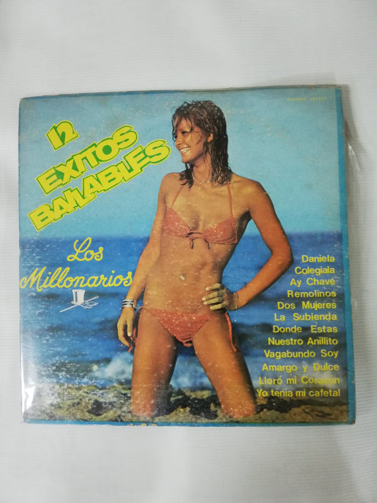 LP LOS MILLONARIOS - 12 EXITOS BAILABLES