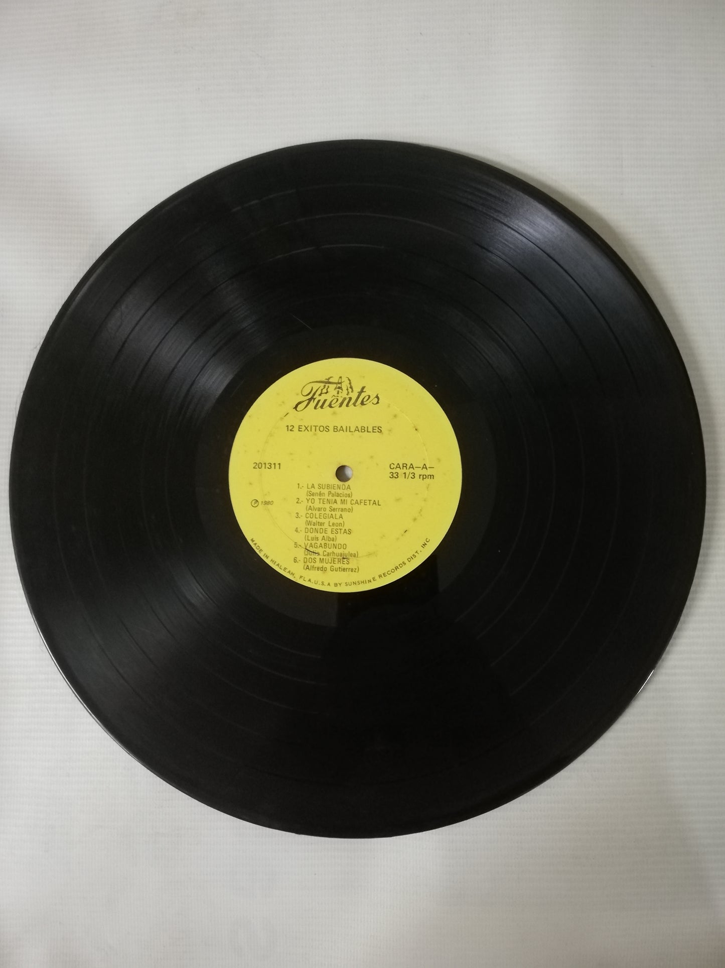 LP LOS MILLONARIOS - 12 EXITOS BAILABLES