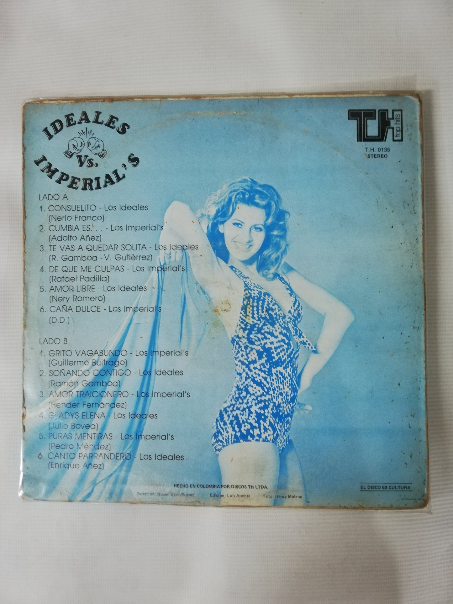 LP EL GRAN COMBO LOS IDEALES Y LOS IMPERIAL´S - A BAILAR SE DIJO..!