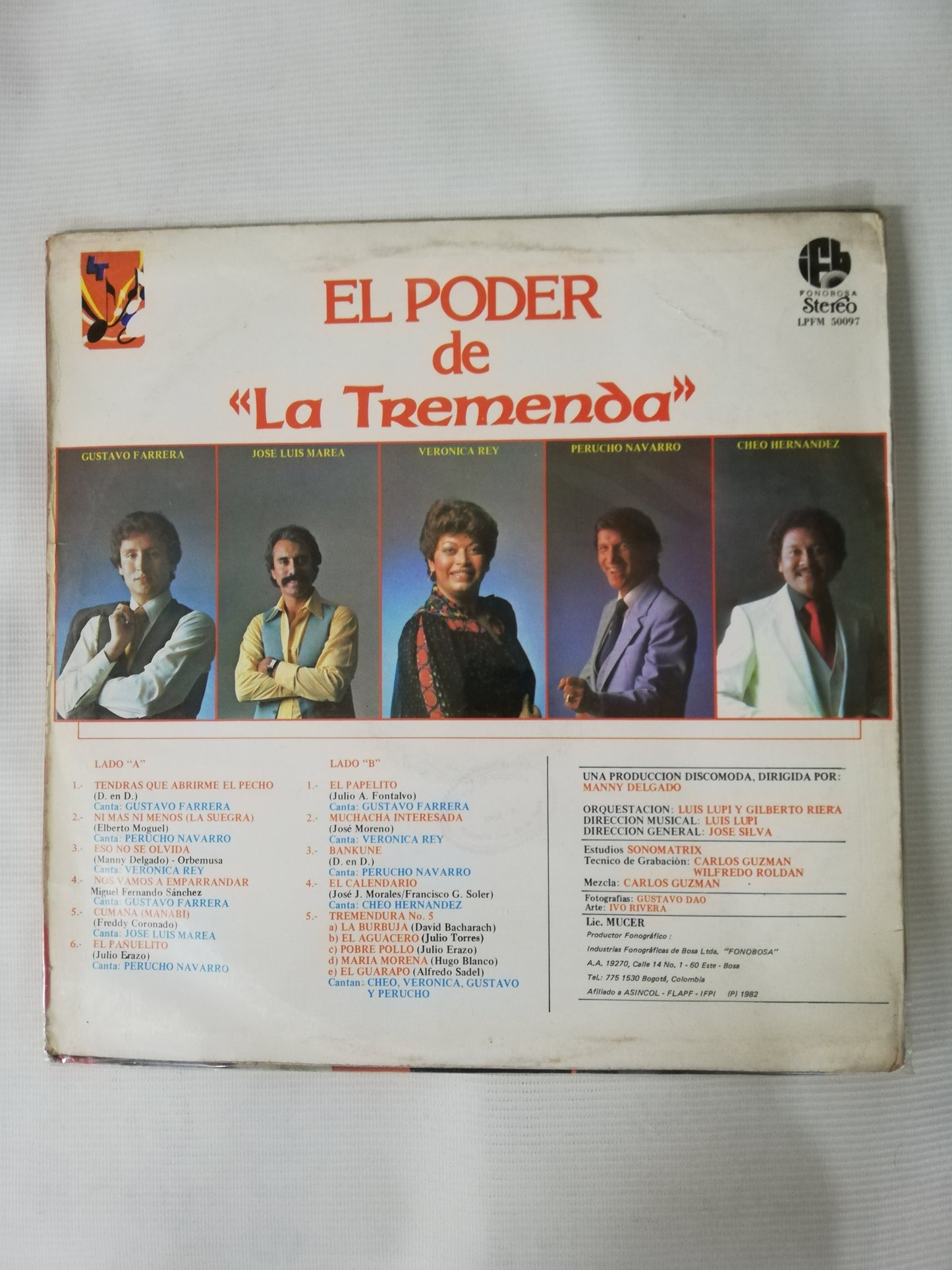 LP ORQUESTA LA TREMENDA - EL PODER DE LA TREMENDA