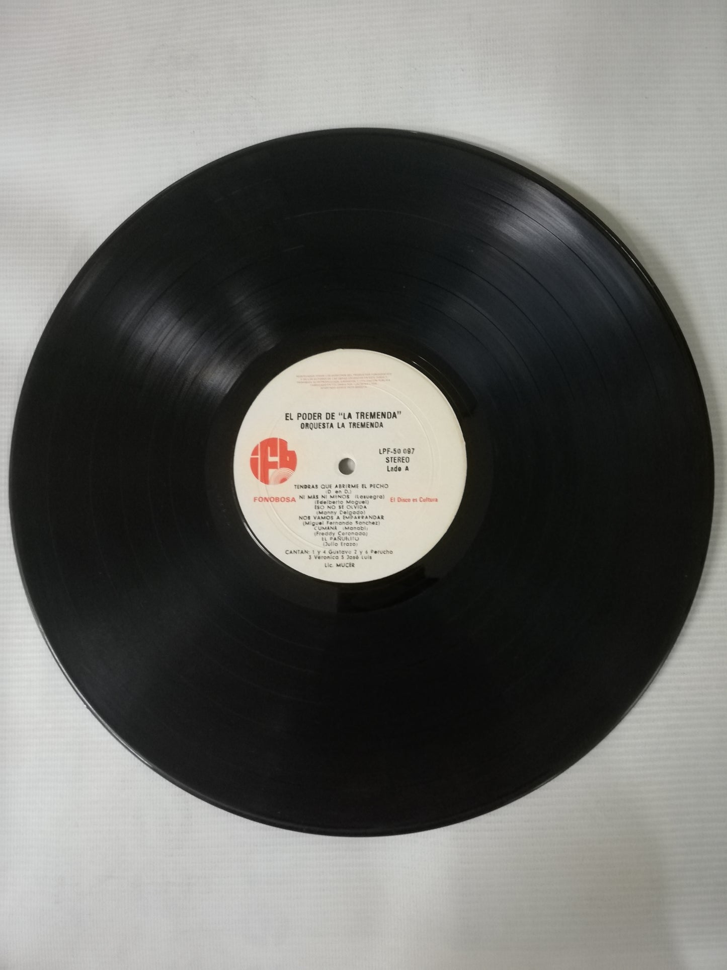 LP ORQUESTA LA TREMENDA - EL PODER DE LA TREMENDA