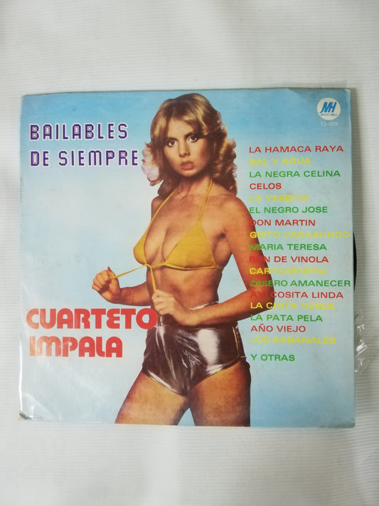 LP CUARTETO IMPALA - BAILABLES DE SIEMPRE