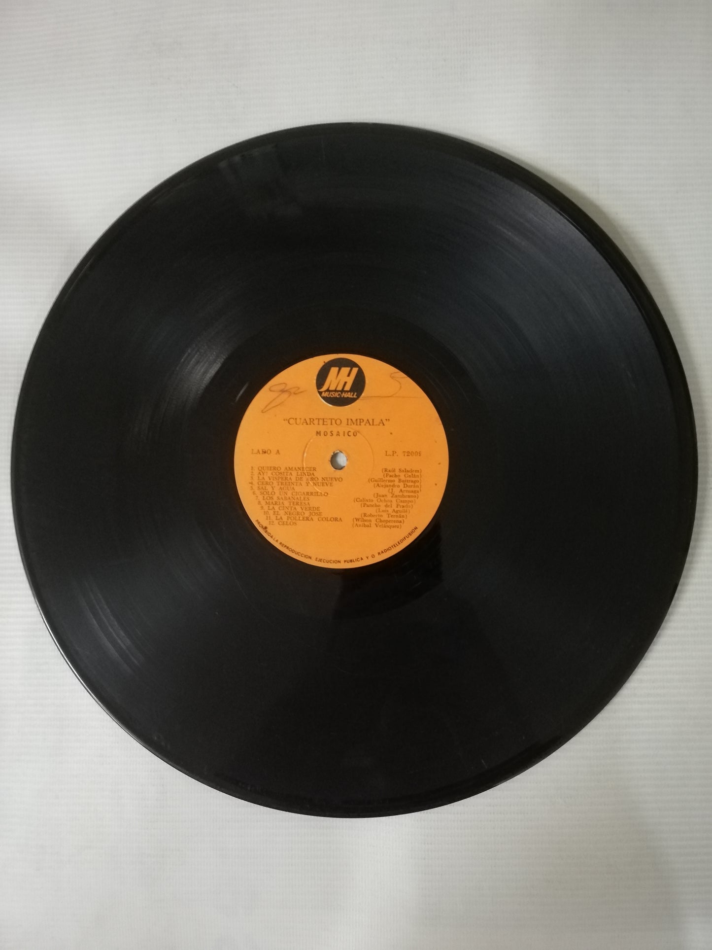 LP CUARTETO IMPALA - BAILABLES DE SIEMPRE