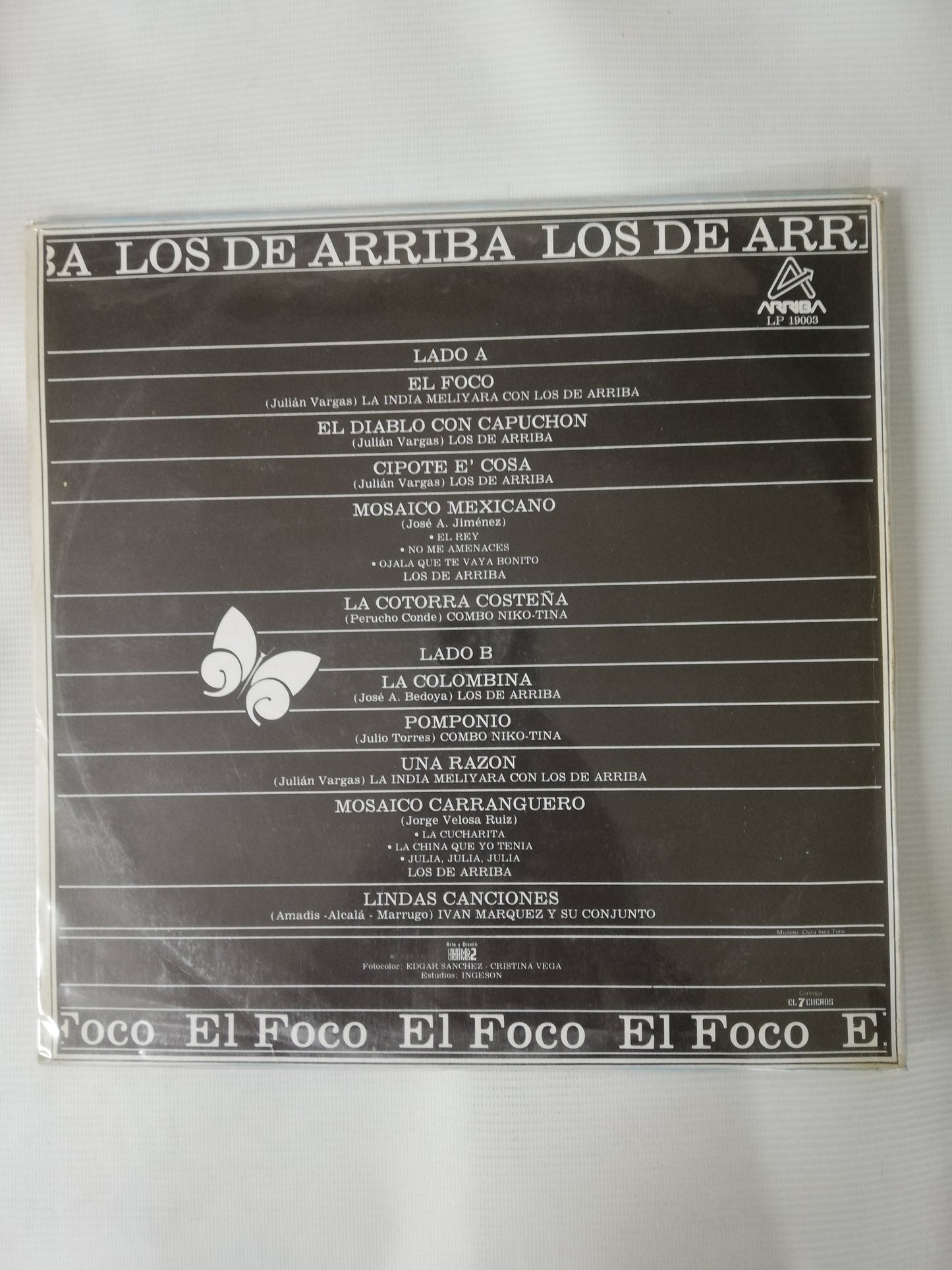 LP LOS DE ARRIBA - EL FOCO
