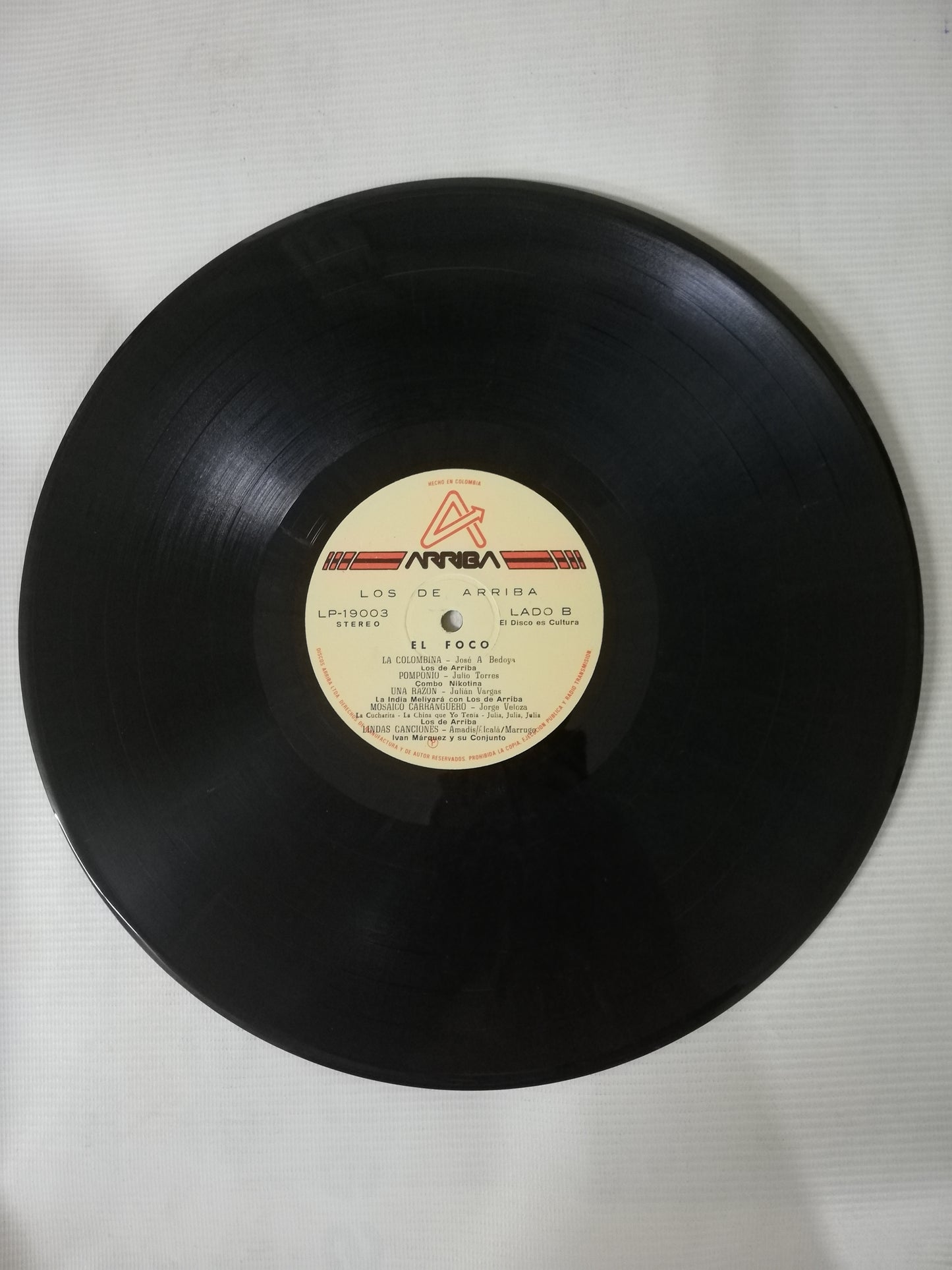 LP LOS DE ARRIBA - EL FOCO