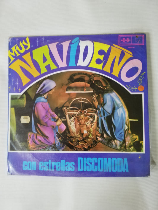 LP MUY NAVIDEÑO CON ESTRELLAS DISCOMODA