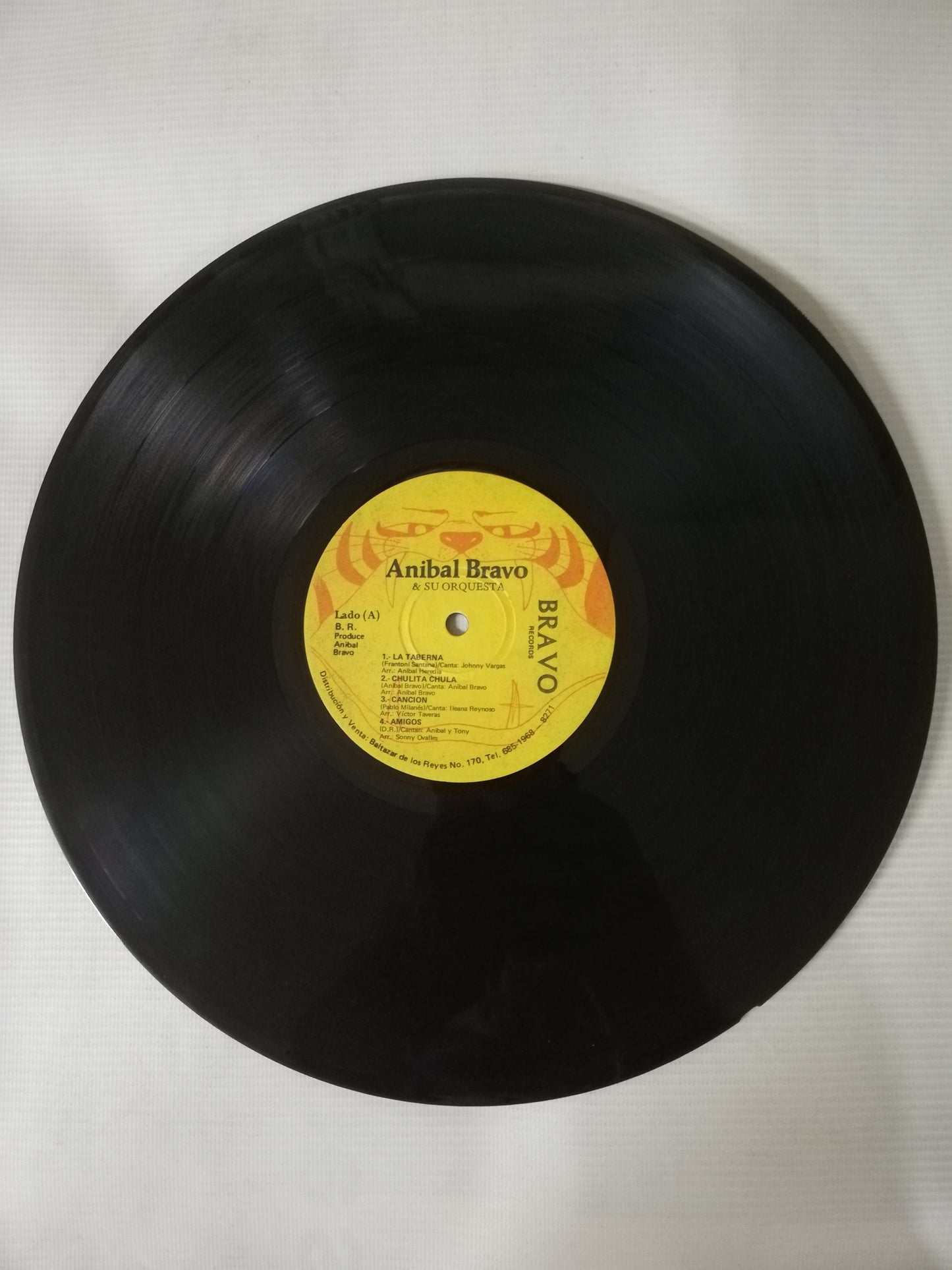 LP ANIBAL BRAVO Y SU ORQUESTA - ANIBAL BRAVO