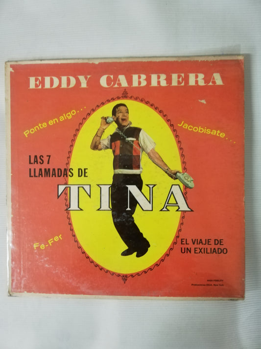 LP EDDY CABRERA Y ANDY BLANCO Y SU CONJUNTO - LAS 7 LLAMADAS DE TINA