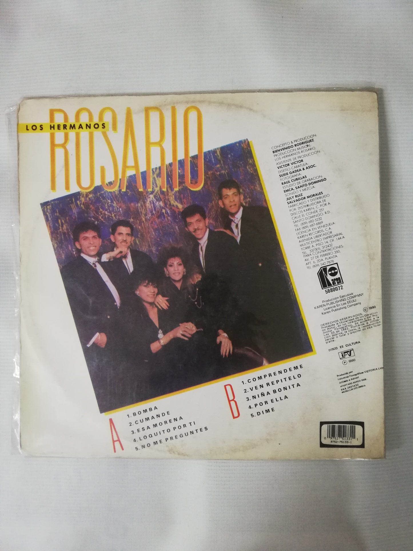 LP LOS HERMANOS ROSARIO - FUERA DE SERIE